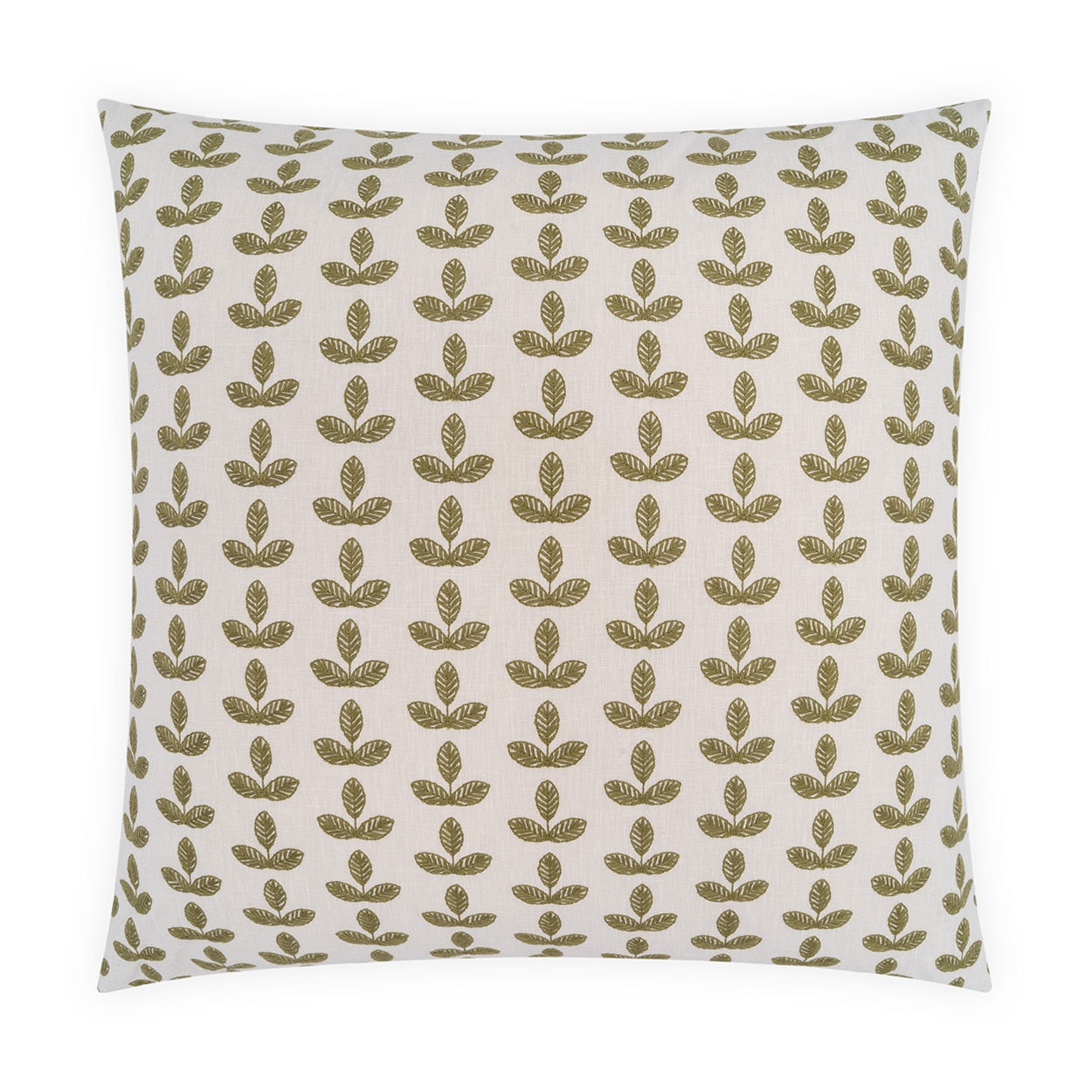 Clemence Square Pillow – Dill by DV KAP Home