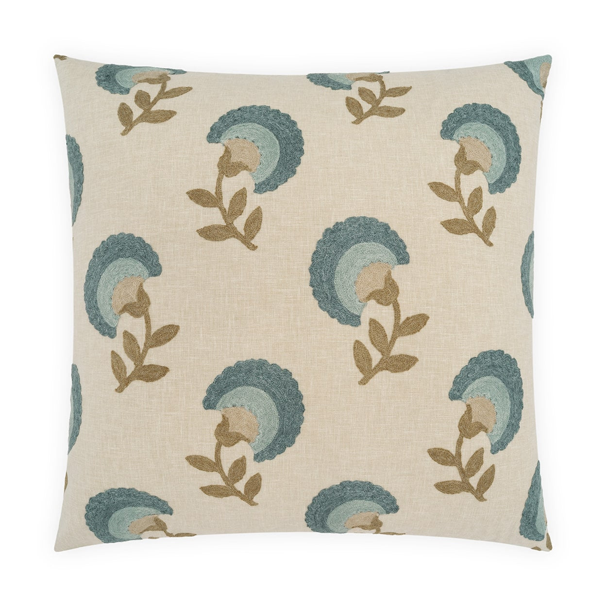 Cassi Square Pillow – Wheat by DV KAP Home