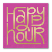 HAPPY HOUR NAPKIN BEVERAGE FOIL
