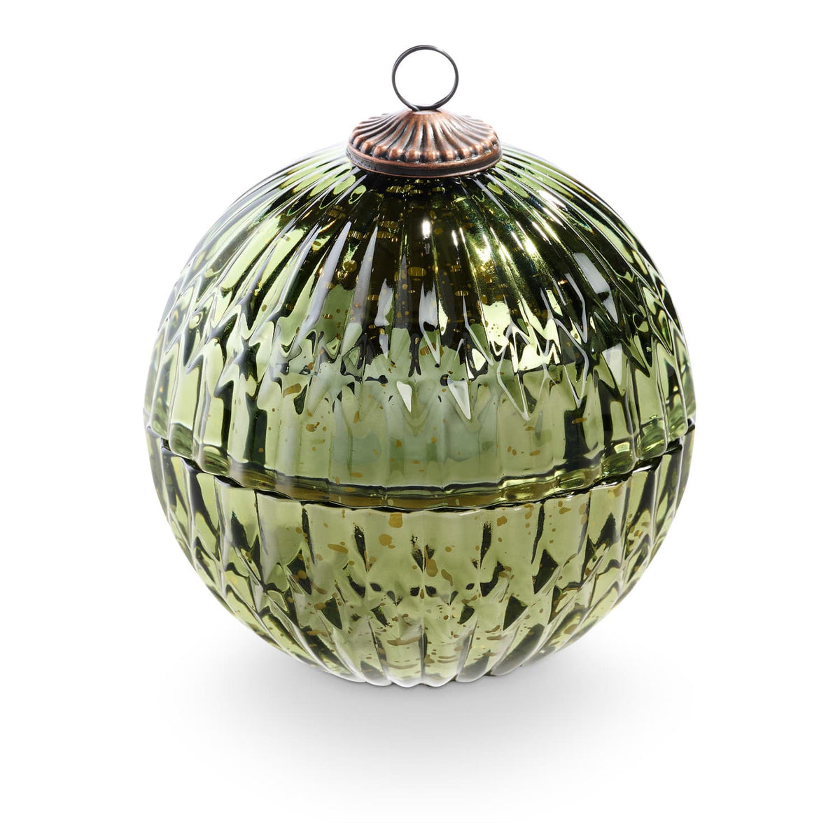 Balsam & Cedar Green Mercury Ornament Candle | Illume by Illume