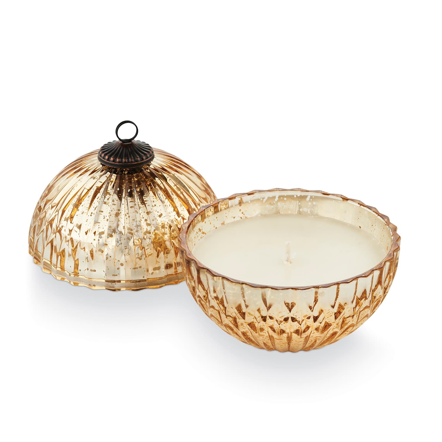 Winter White Glass Ornament Candle | Illume