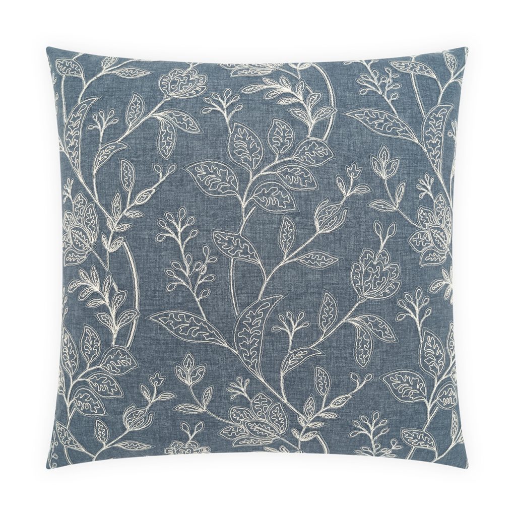 Tinker Square Pillow, Blue, 24 x 24 | D.V. KAP Home