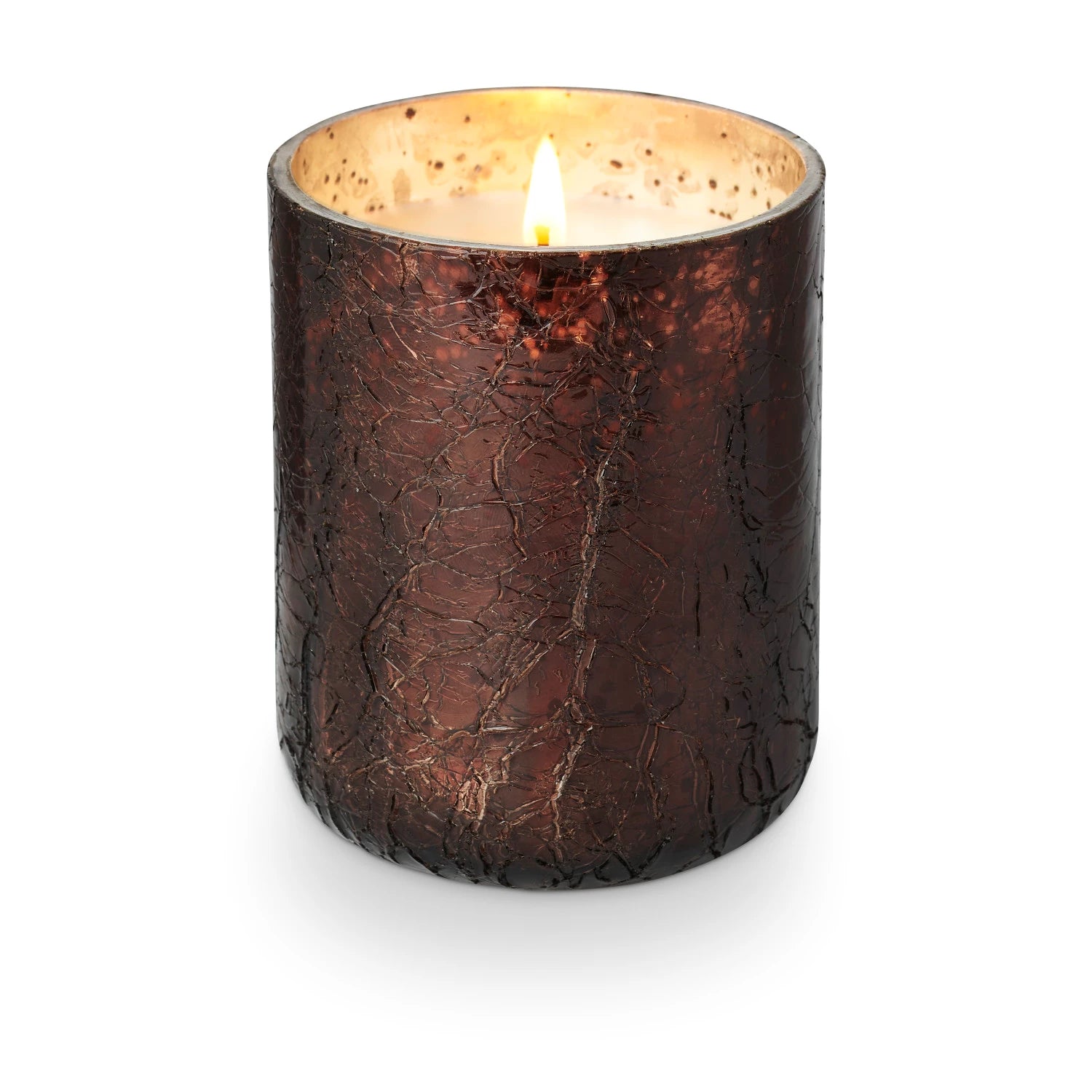 ILLUME Midnight Pumpkin Crackle Glass Candle – Small by ILLUME