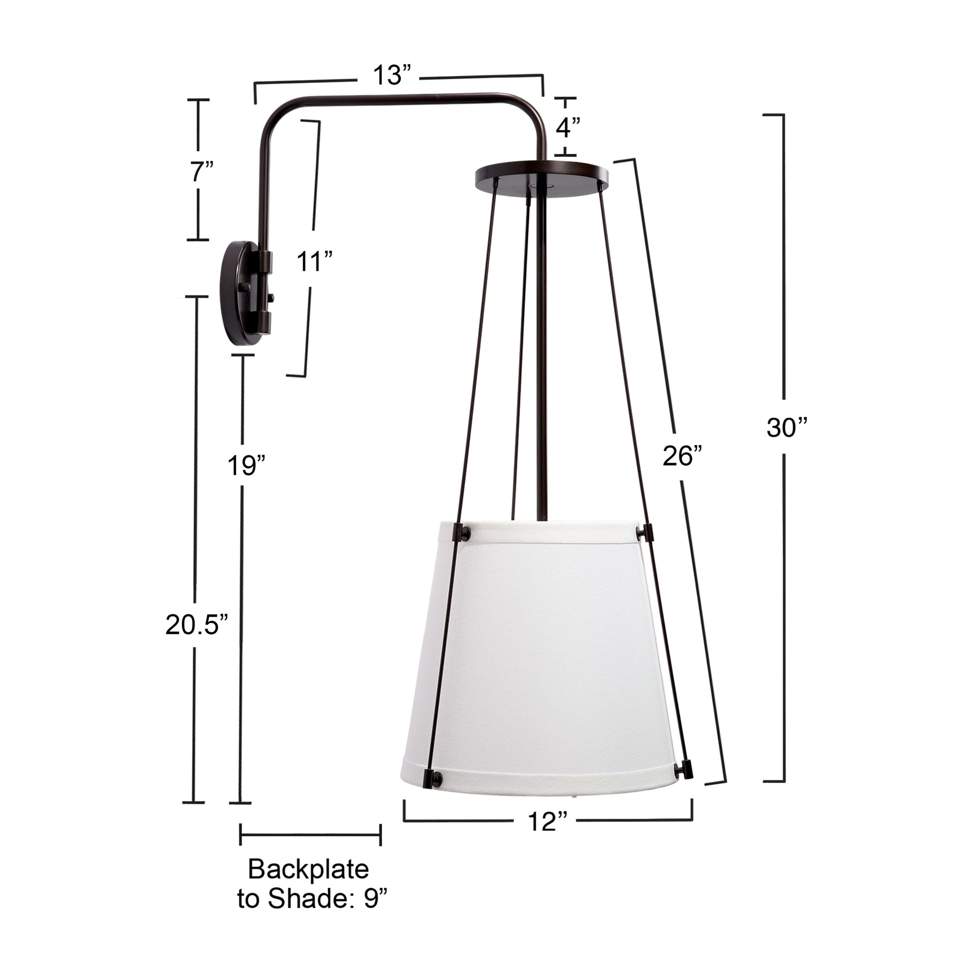 California 1-Light Wall Sconce by Jamie Young