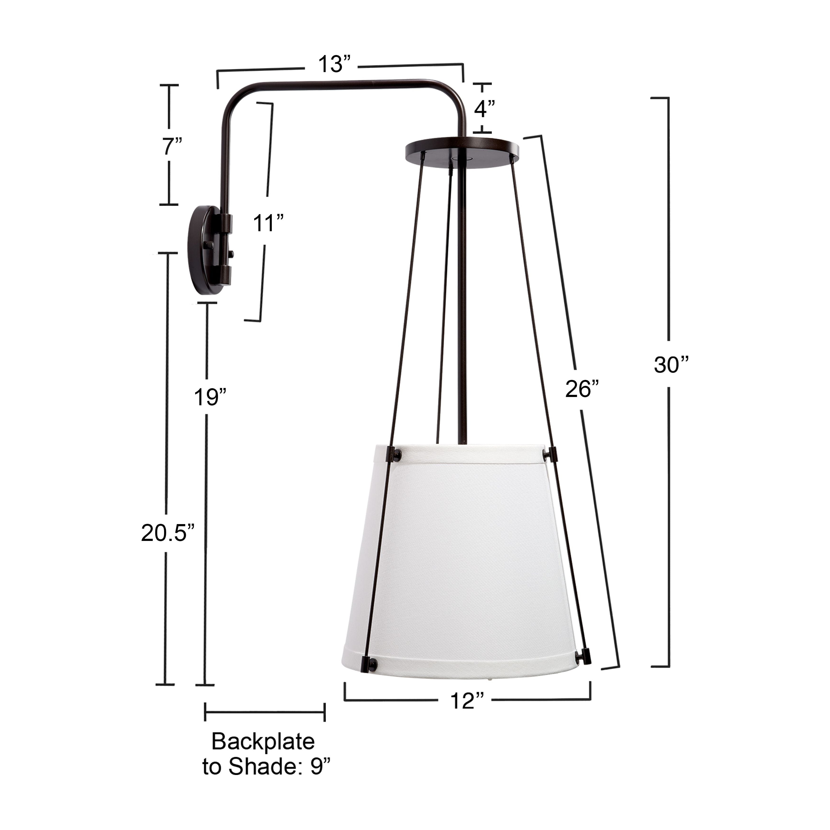 California 1-Light Wall Sconce by Jamie Young