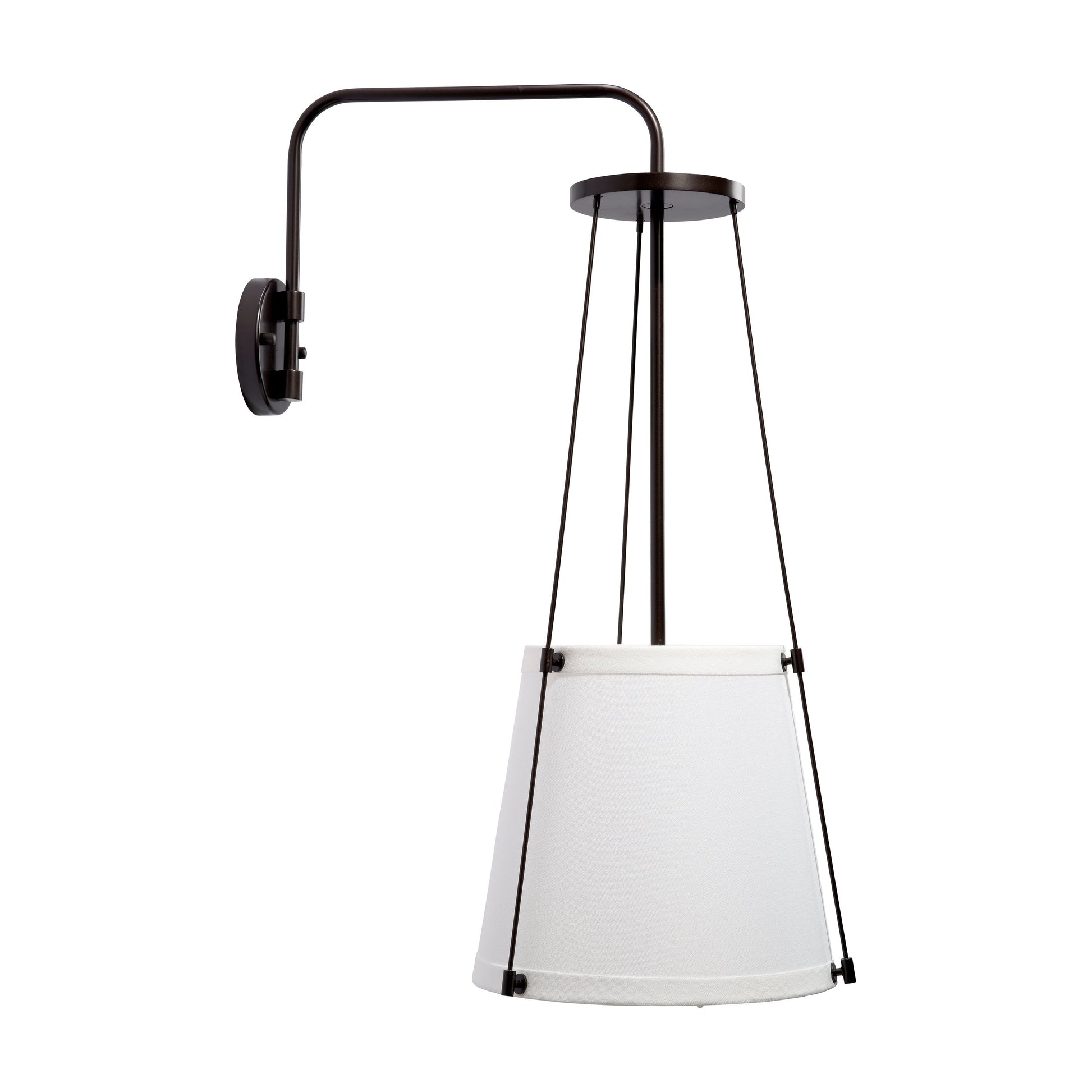 California 1-Light Wall Sconce Bronze by Jamie Young