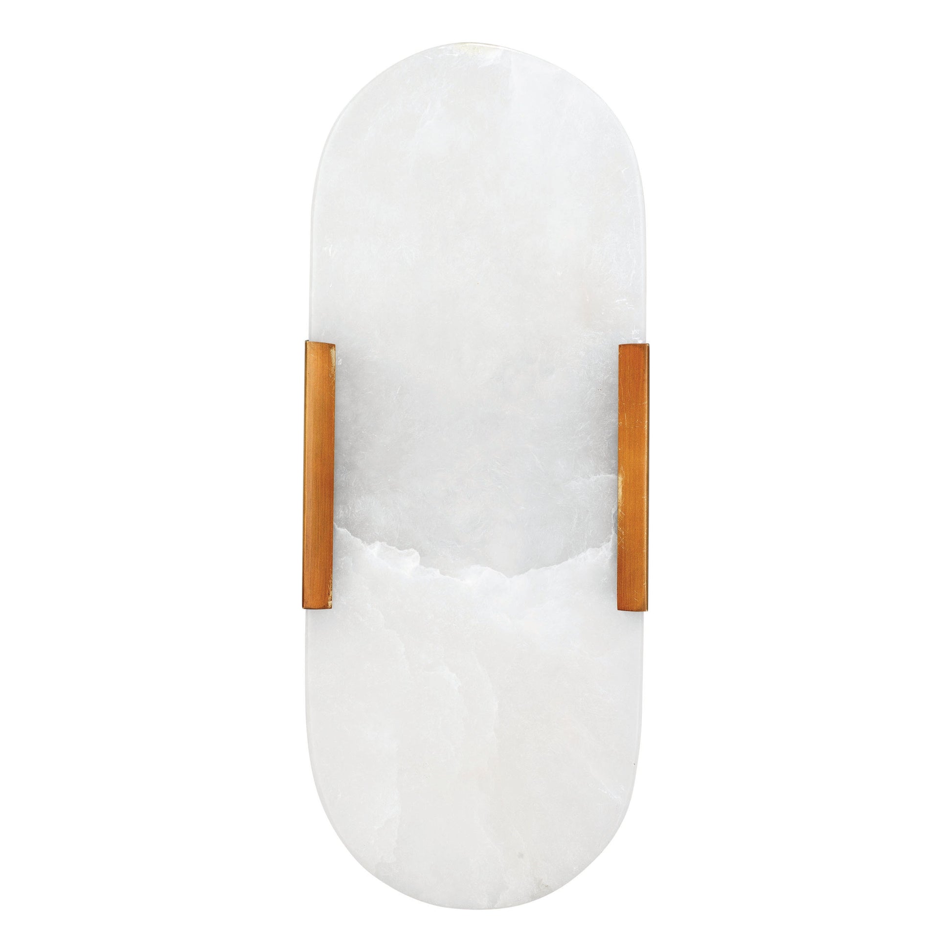 Delphi 2-Light Alabaster Wall Sconce by Jamie Young