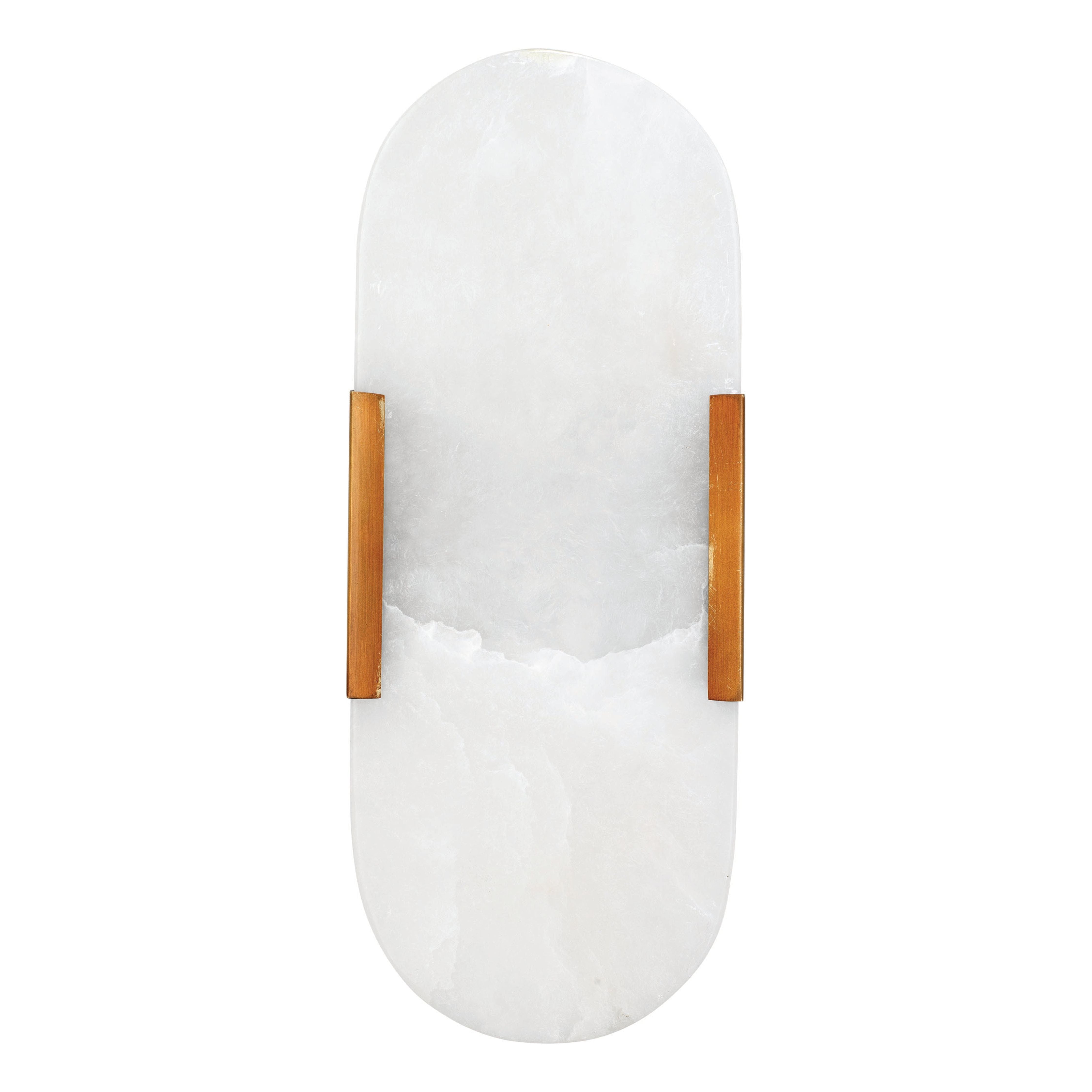 Delphi 2-Light Alabaster Wall Sconce by Jamie Young