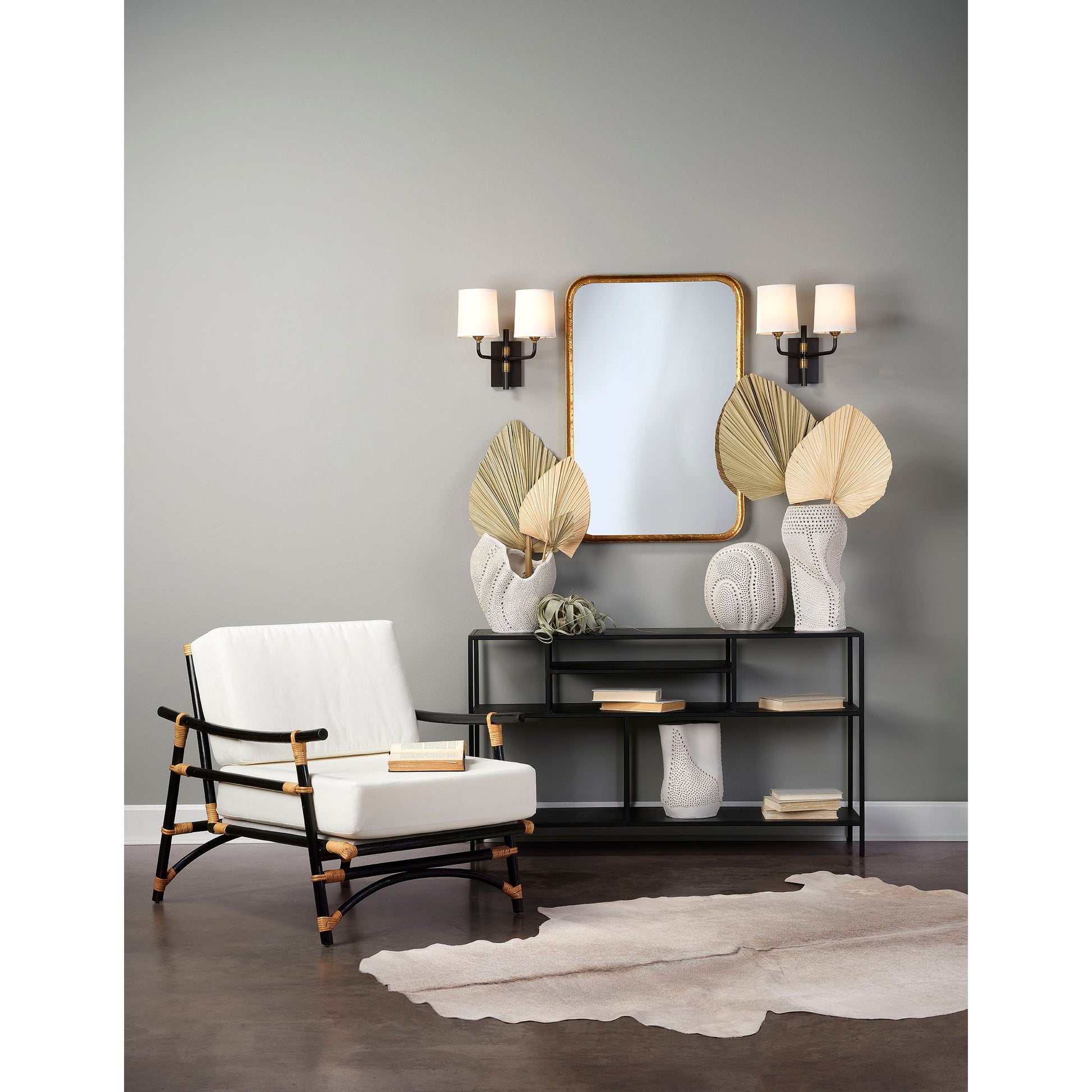 Lawton 2-Light Arm Wall Sconce by Jamie Young
