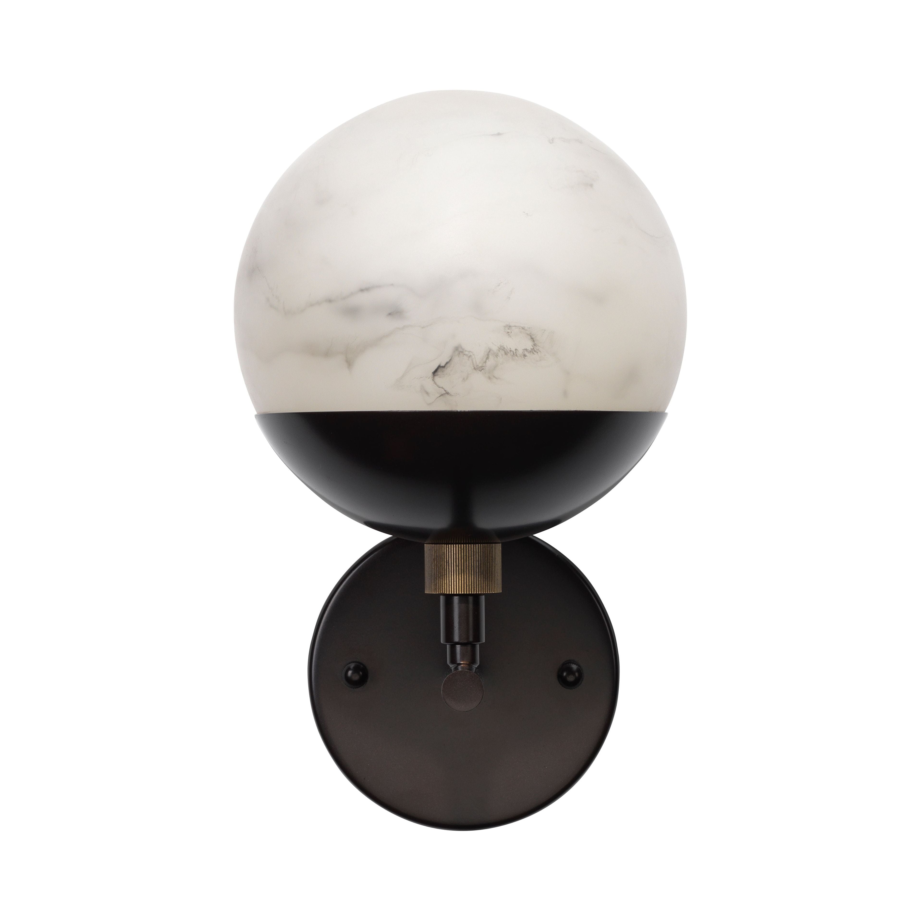 Metro Alabaster Wall Sconce by Jamie Young