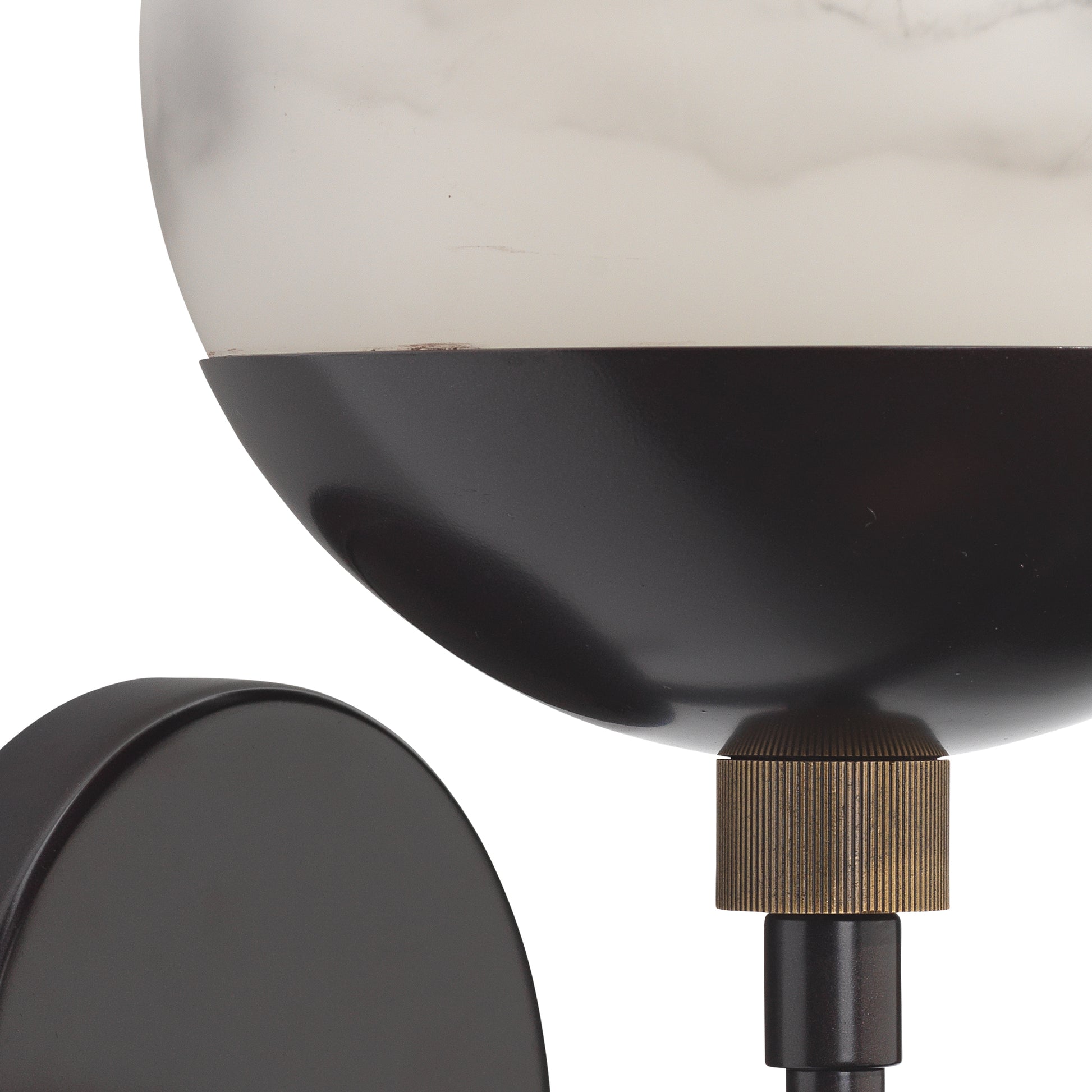 Metro Alabaster Wall Sconce by Jamie Young