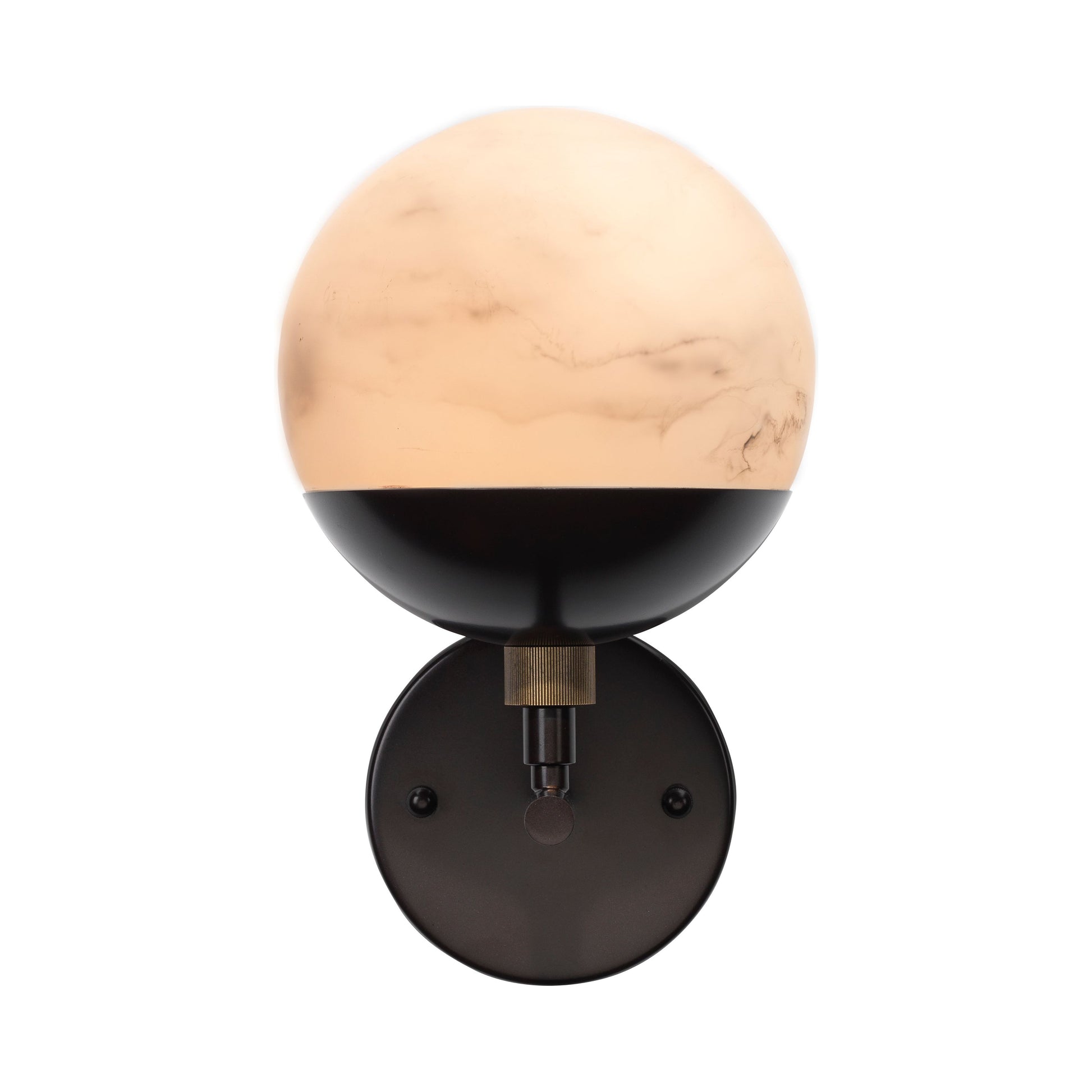 Metro Alabaster Wall Sconce by Jamie Young