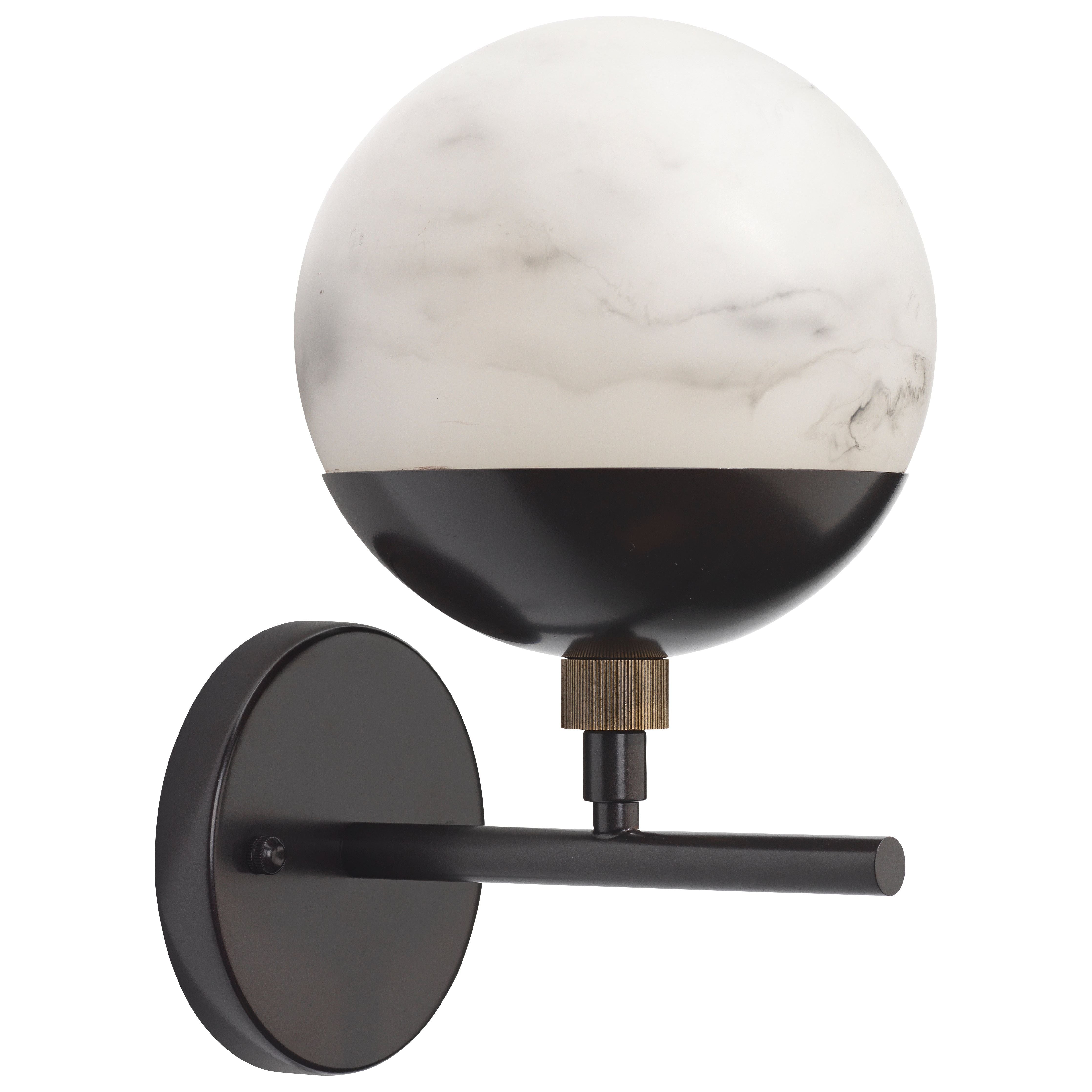 Metro Alabaster Wall Sconce by Jamie Young