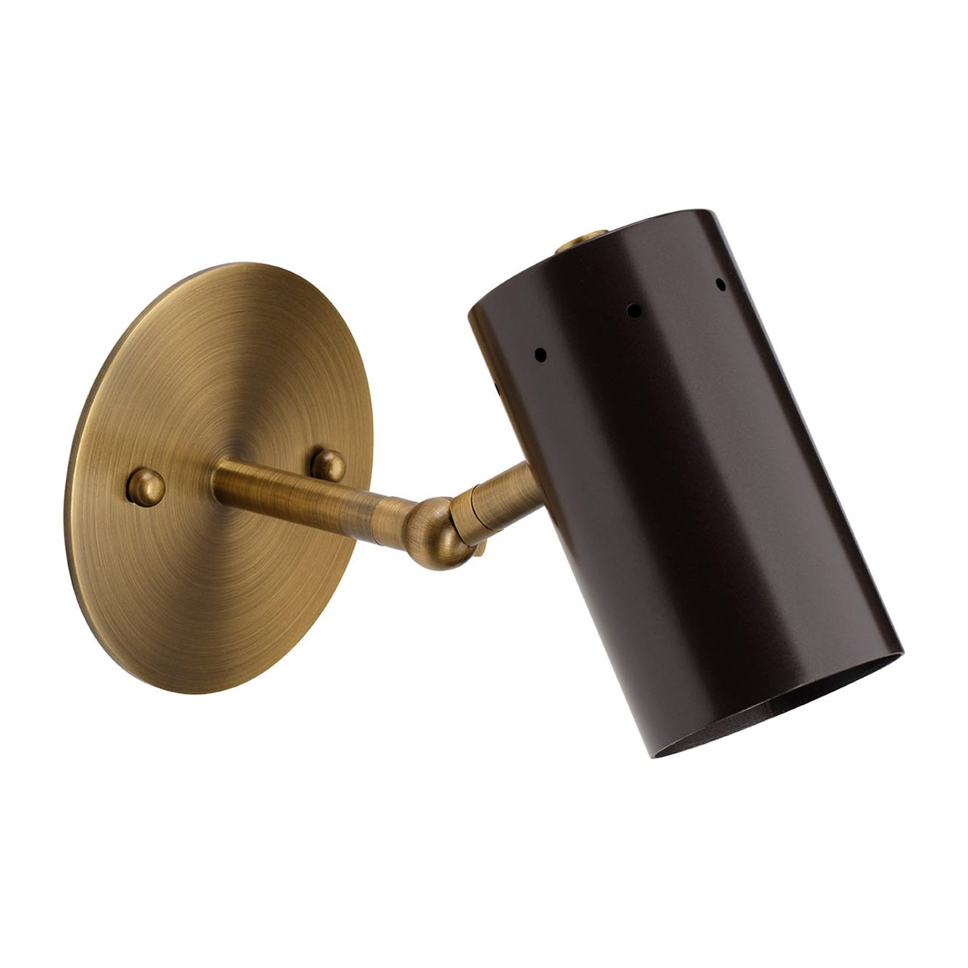 Milano 1-Light Sconce, Oiled Bronze by Jamie Young