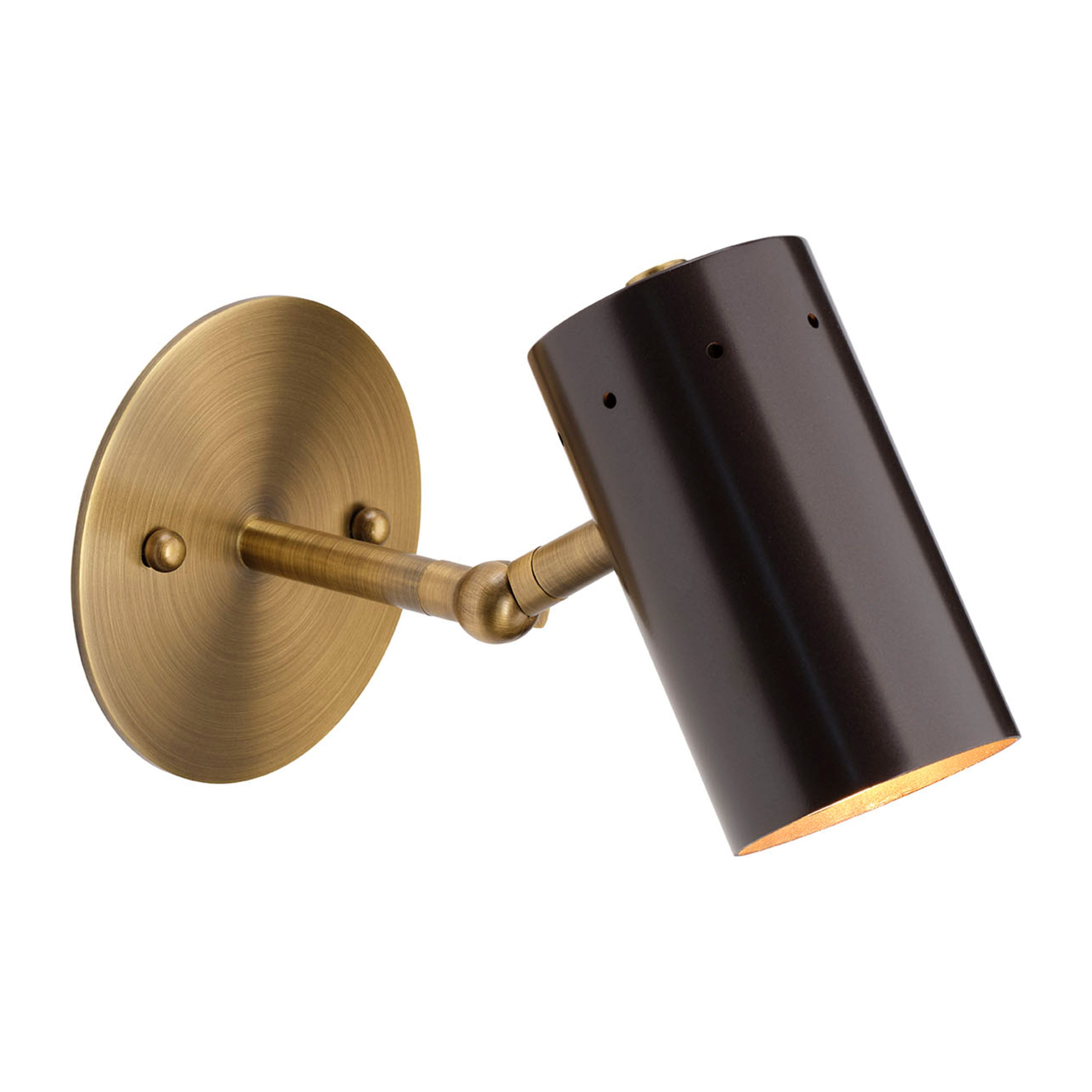 Milano 1-Light Sconce, Oiled Bronze by Jamie Young