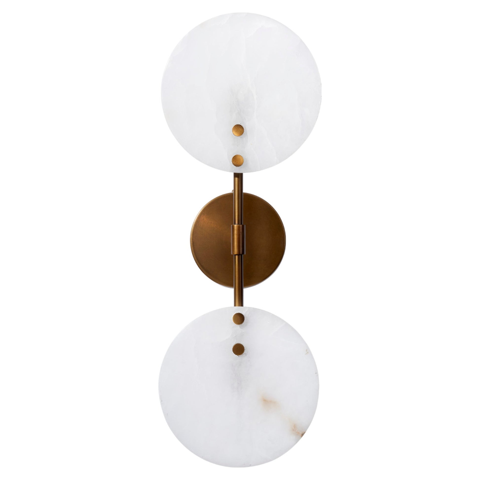 Oracle Alabaster Sconce by Jamie Young