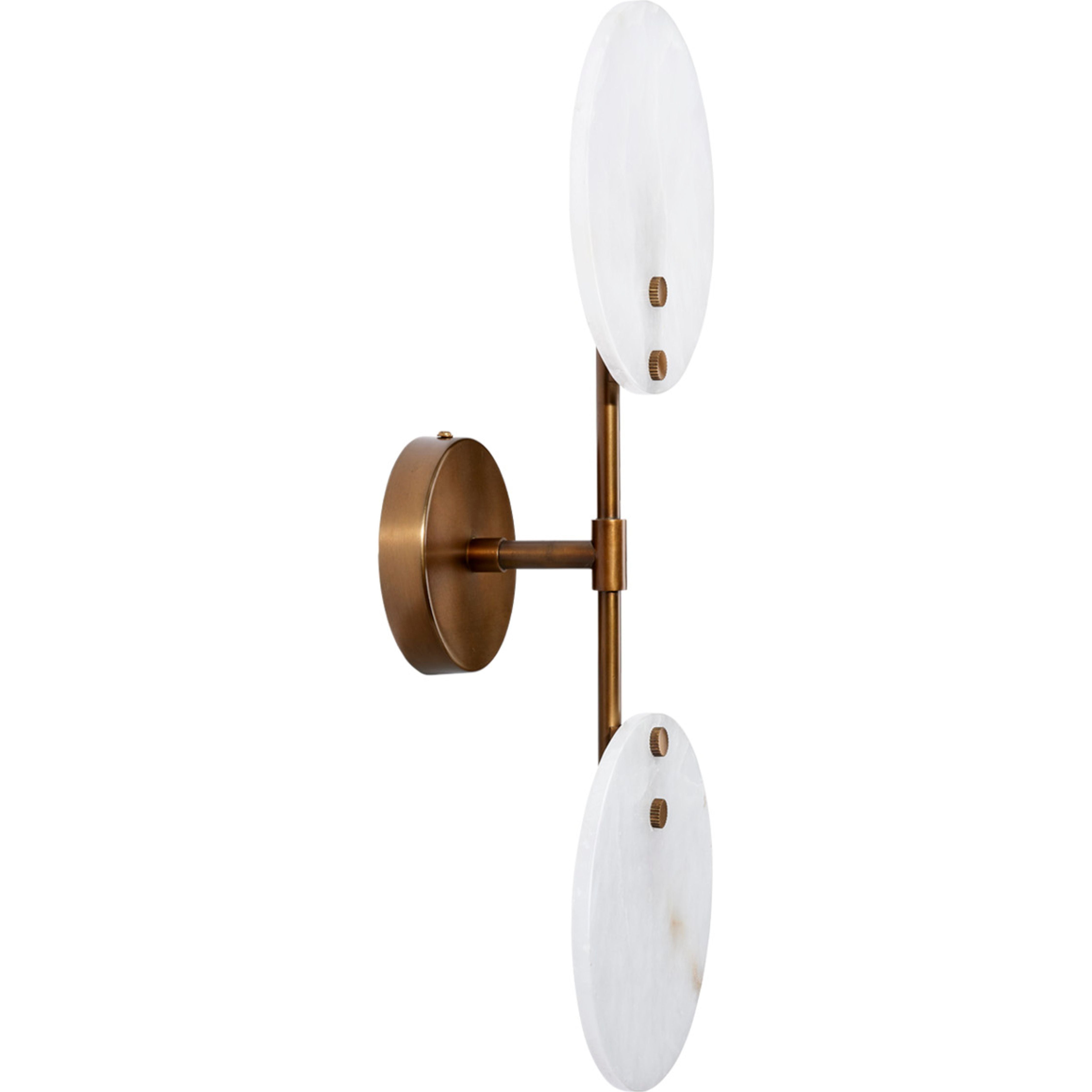 Oracle Alabaster Sconce by Jamie Young