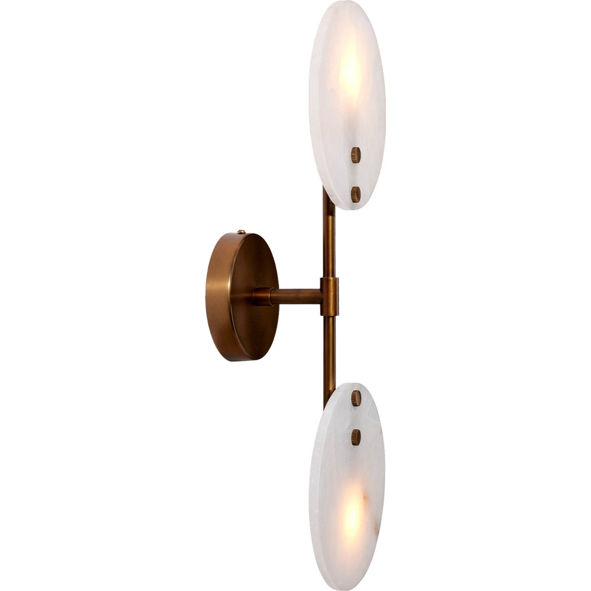 Oracle Alabaster Sconce by Jamie Young
