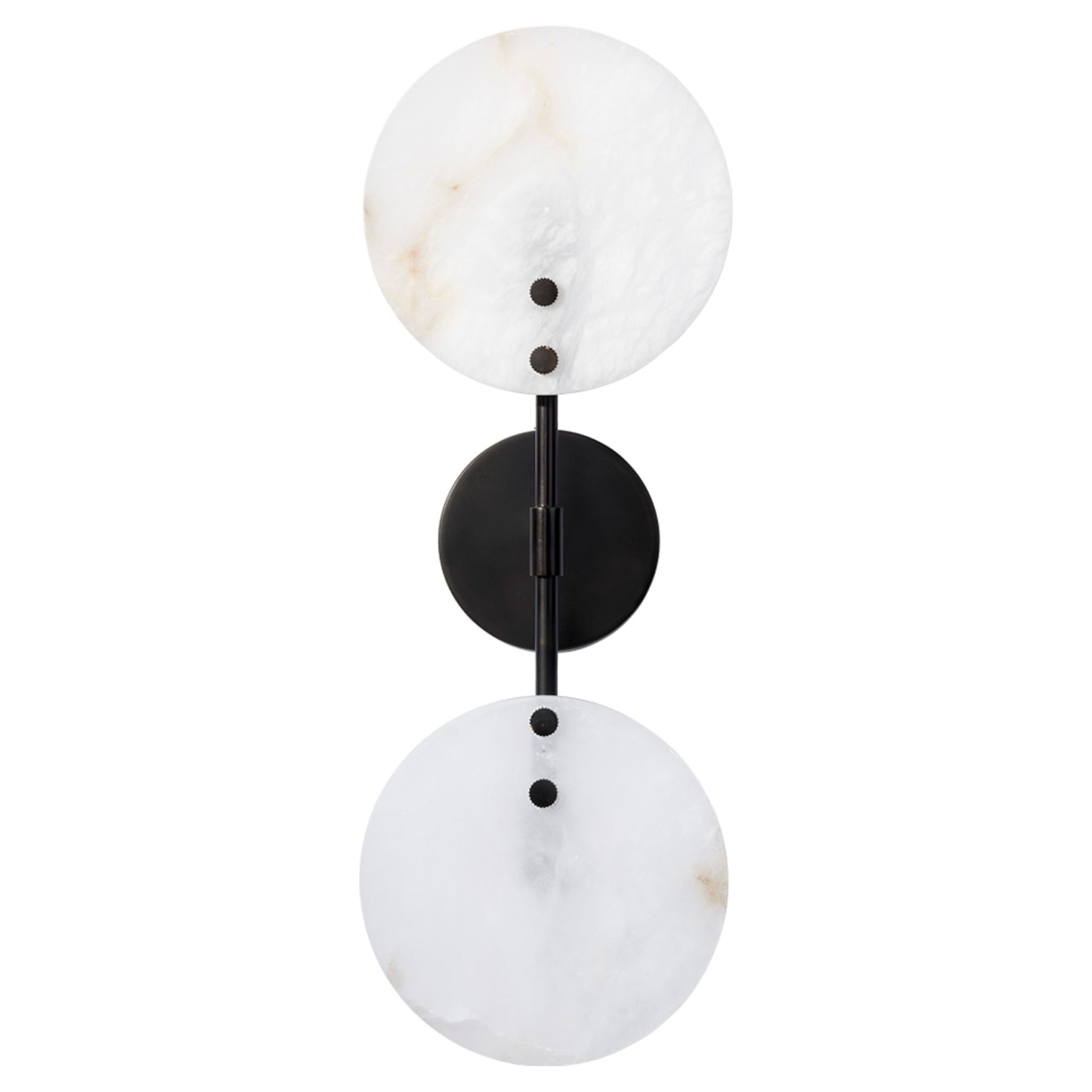 Oracle Alabaster Sconce by Jamie Young