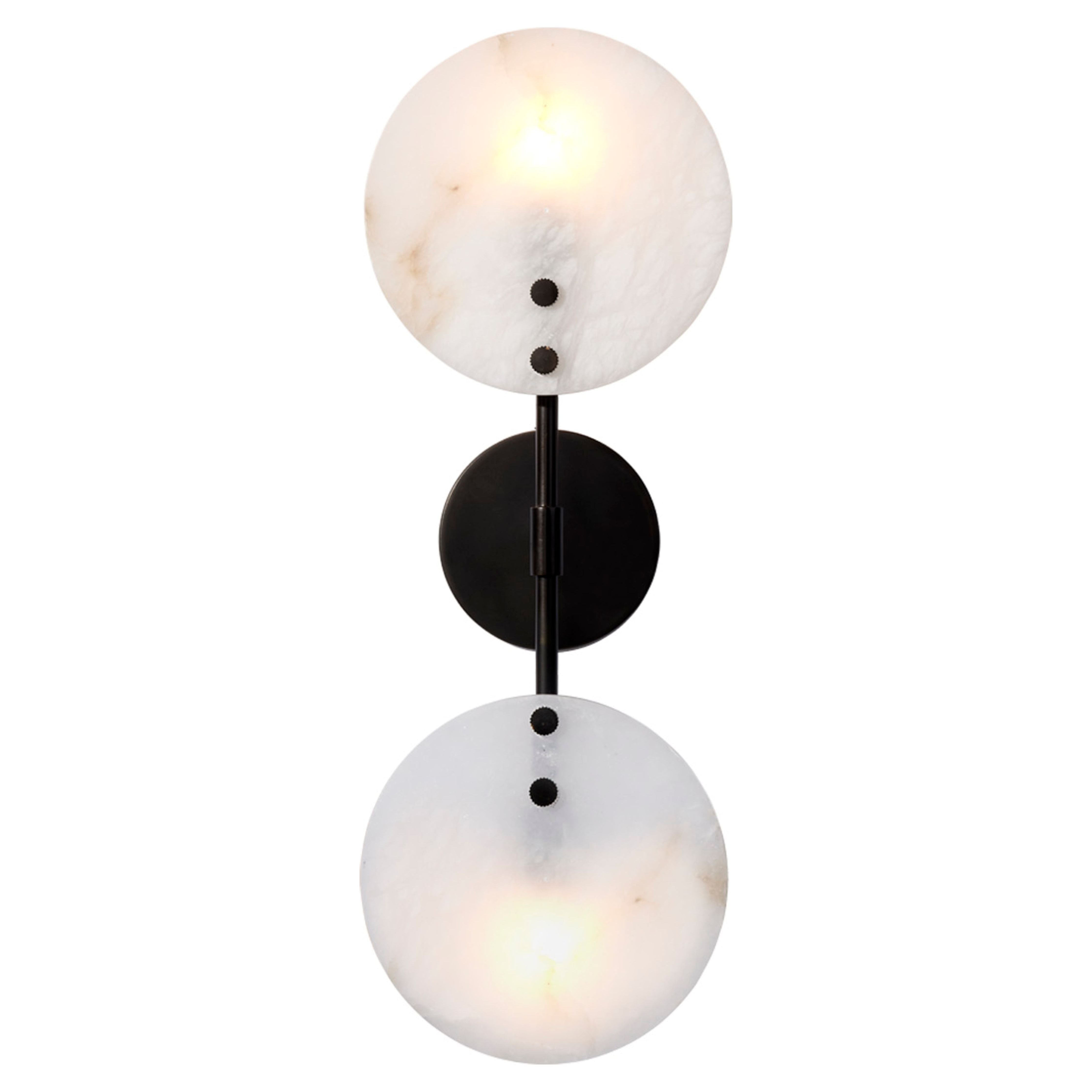 Oracle Alabaster Sconce by Jamie Young