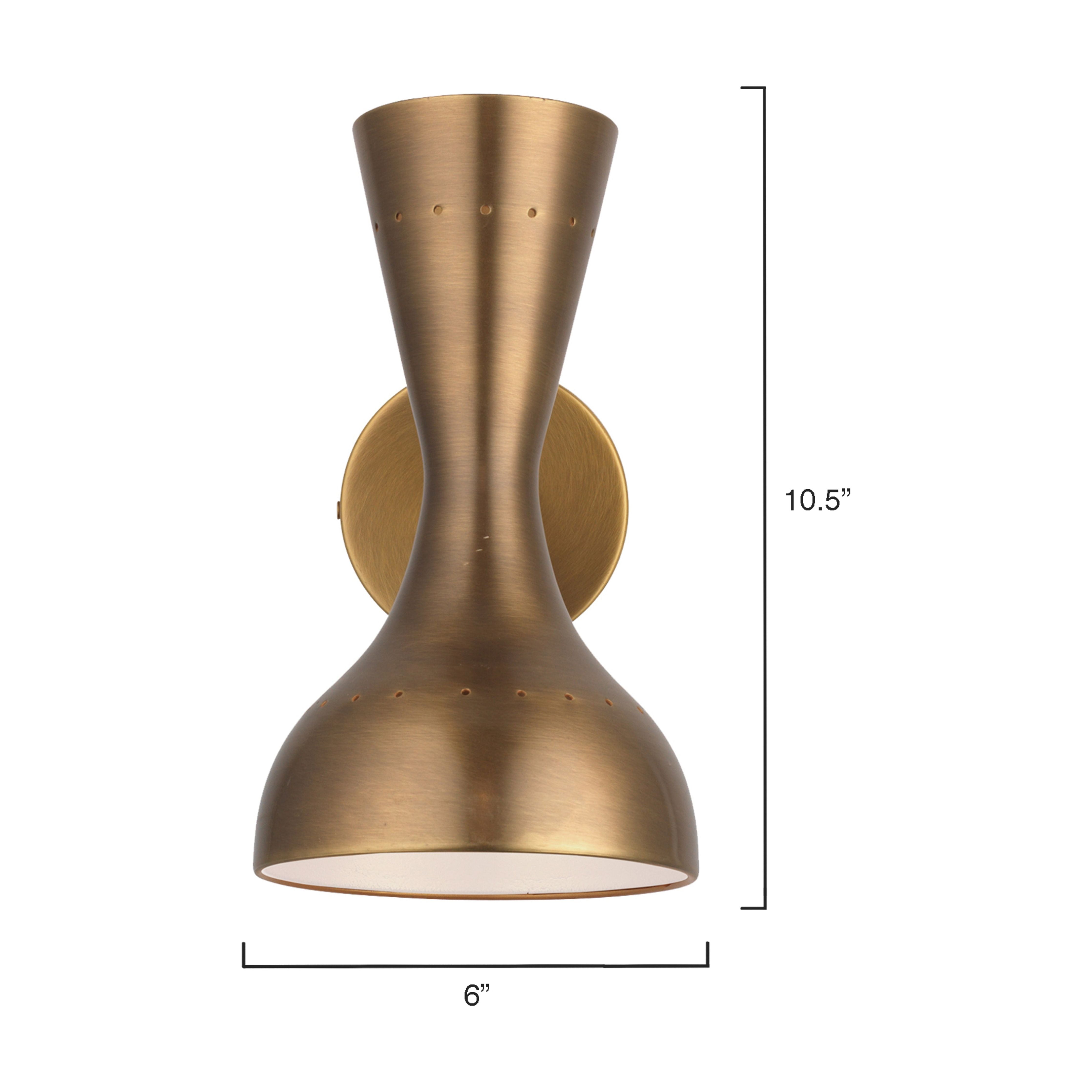 Pisa 1-Light Wall Sconce by Jamie Young