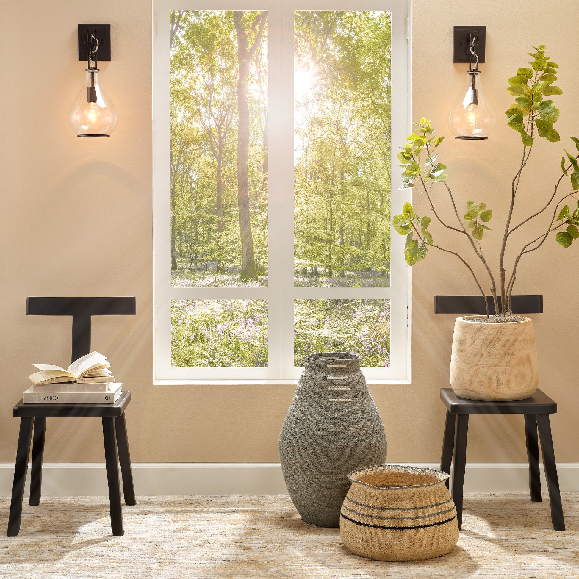 Tear Drop Hanging Wall Sconce by Jamie Young