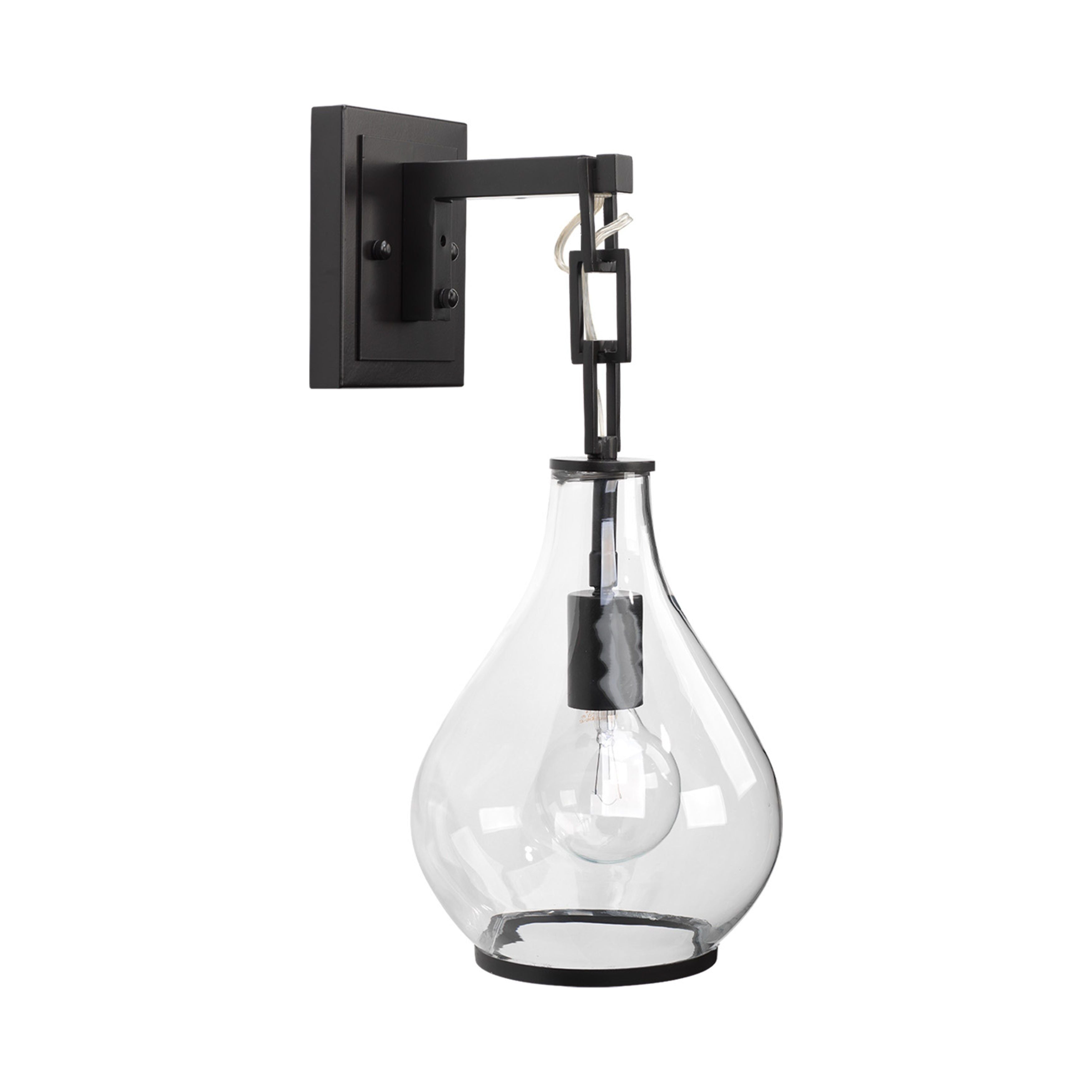 Tear Drop Hanging Wall Sconce