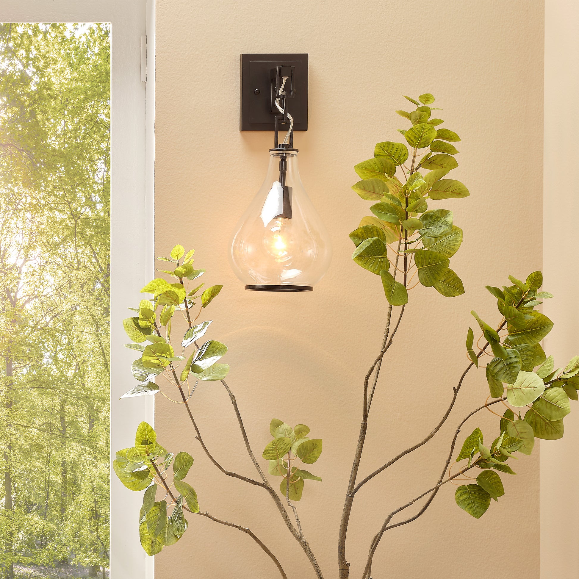 Tear Drop Hanging Wall Sconce by Jamie Young