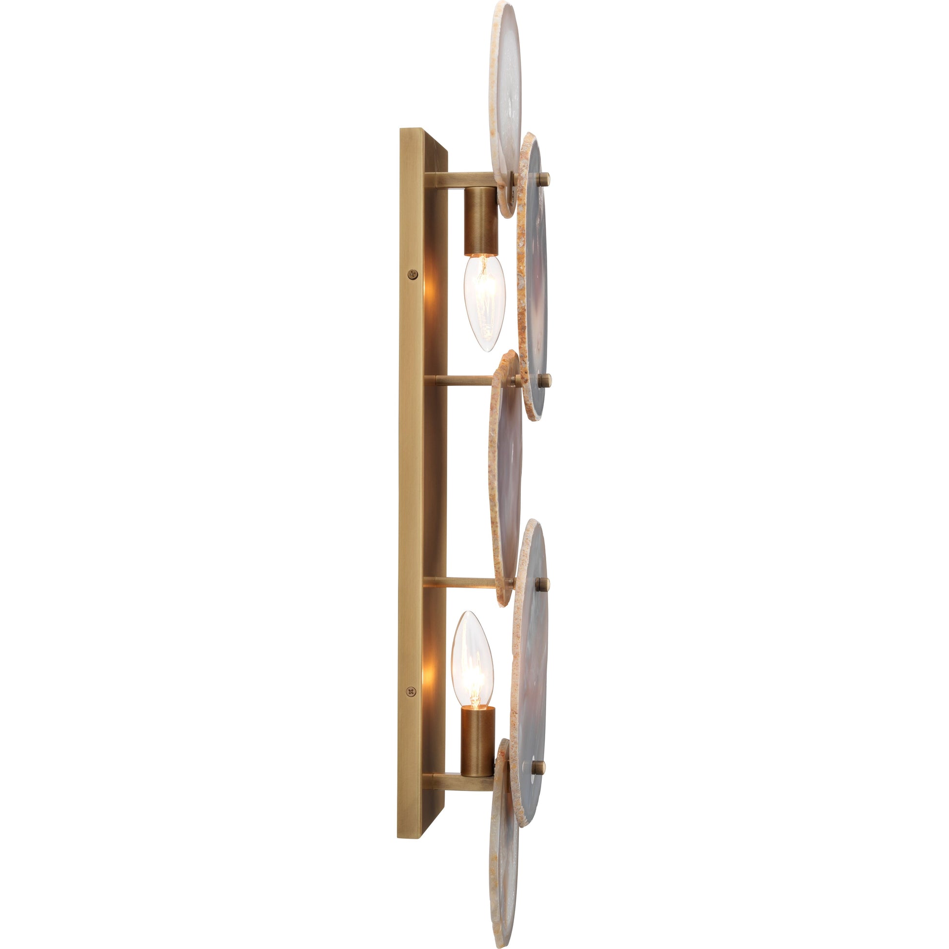 Trinity Wall Sconce, Agate by Jamie Young
