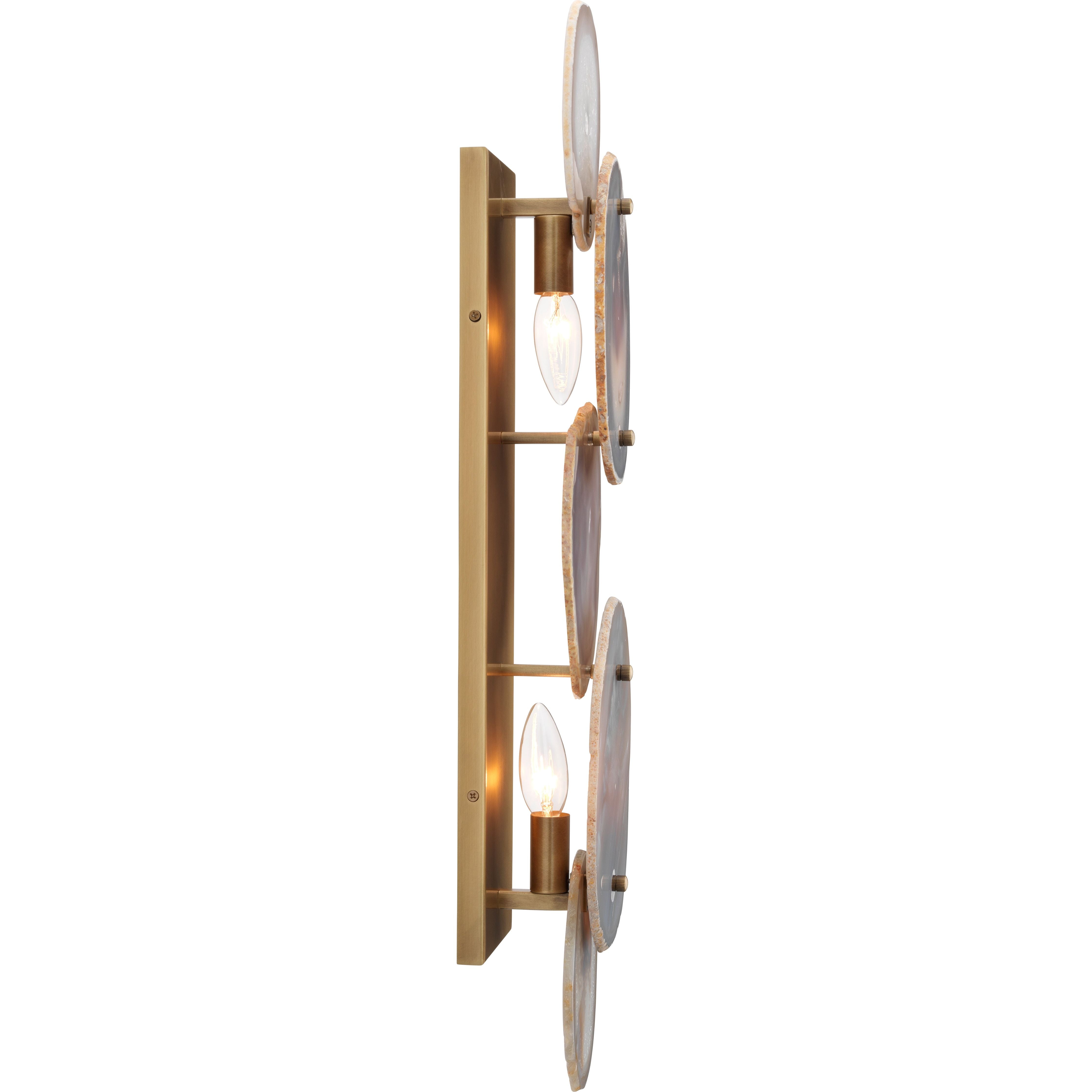 Trinity Wall Sconce, Agate by Jamie Young