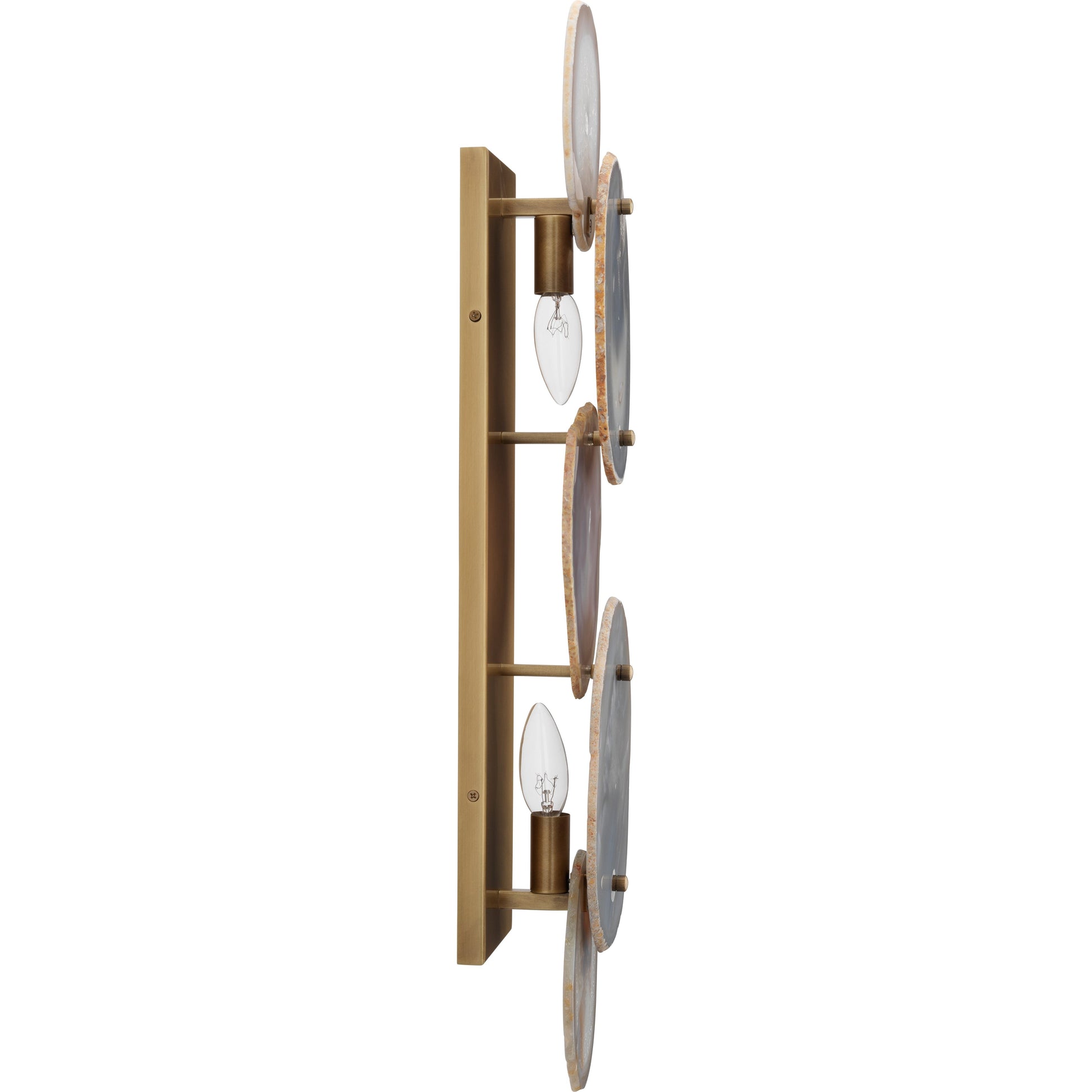 Trinity Wall Sconce, Agate by Jamie Young