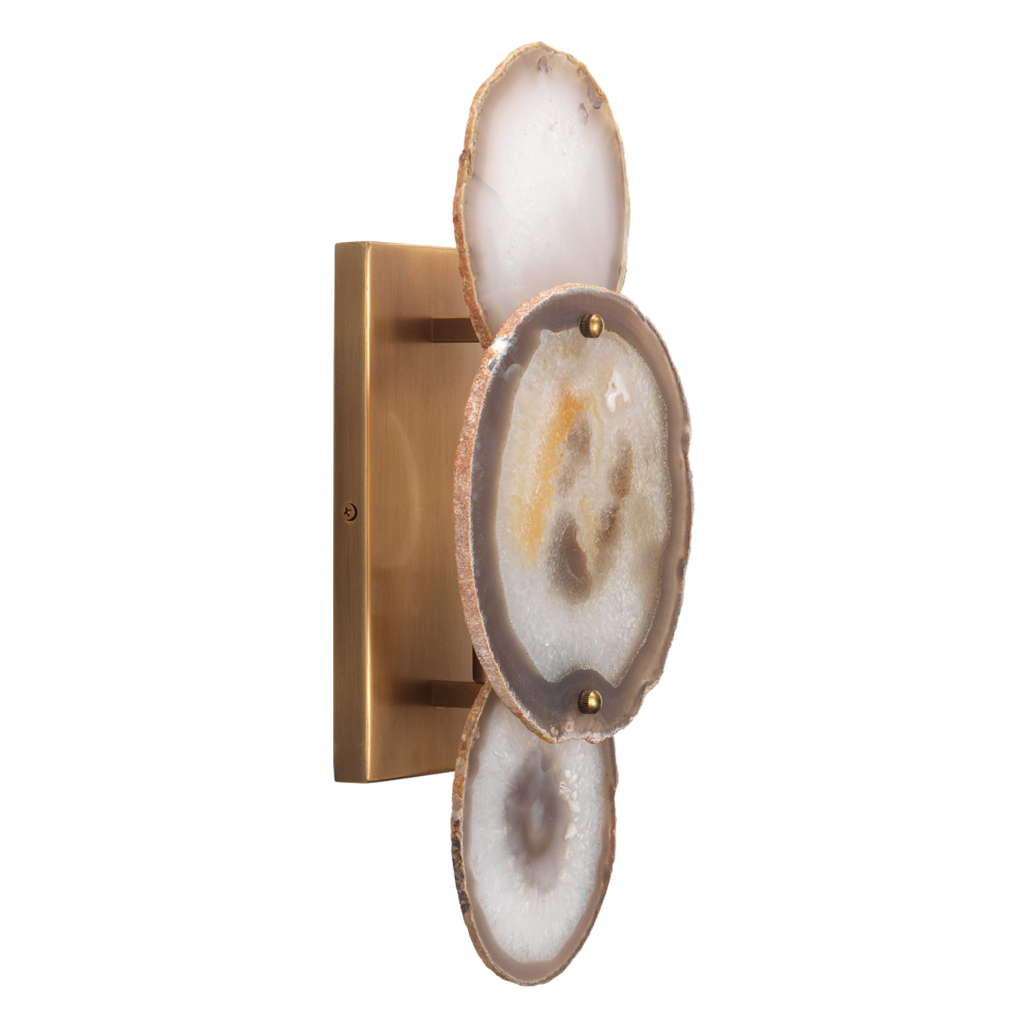 Trinity 1-Light Agate Wall Sconce