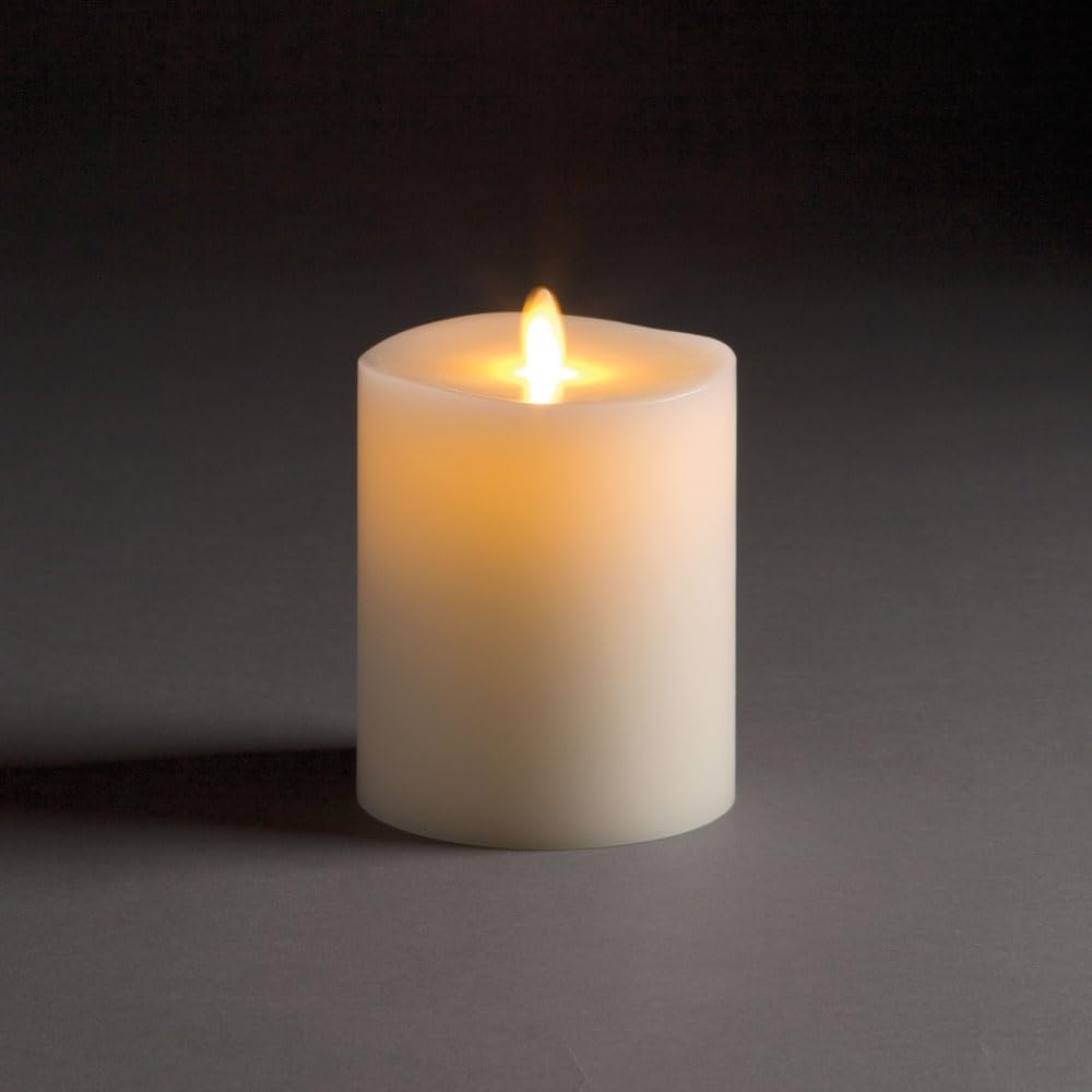 Lightli Moving Flame Indoor Pillar Candle by Napa Home & Garden