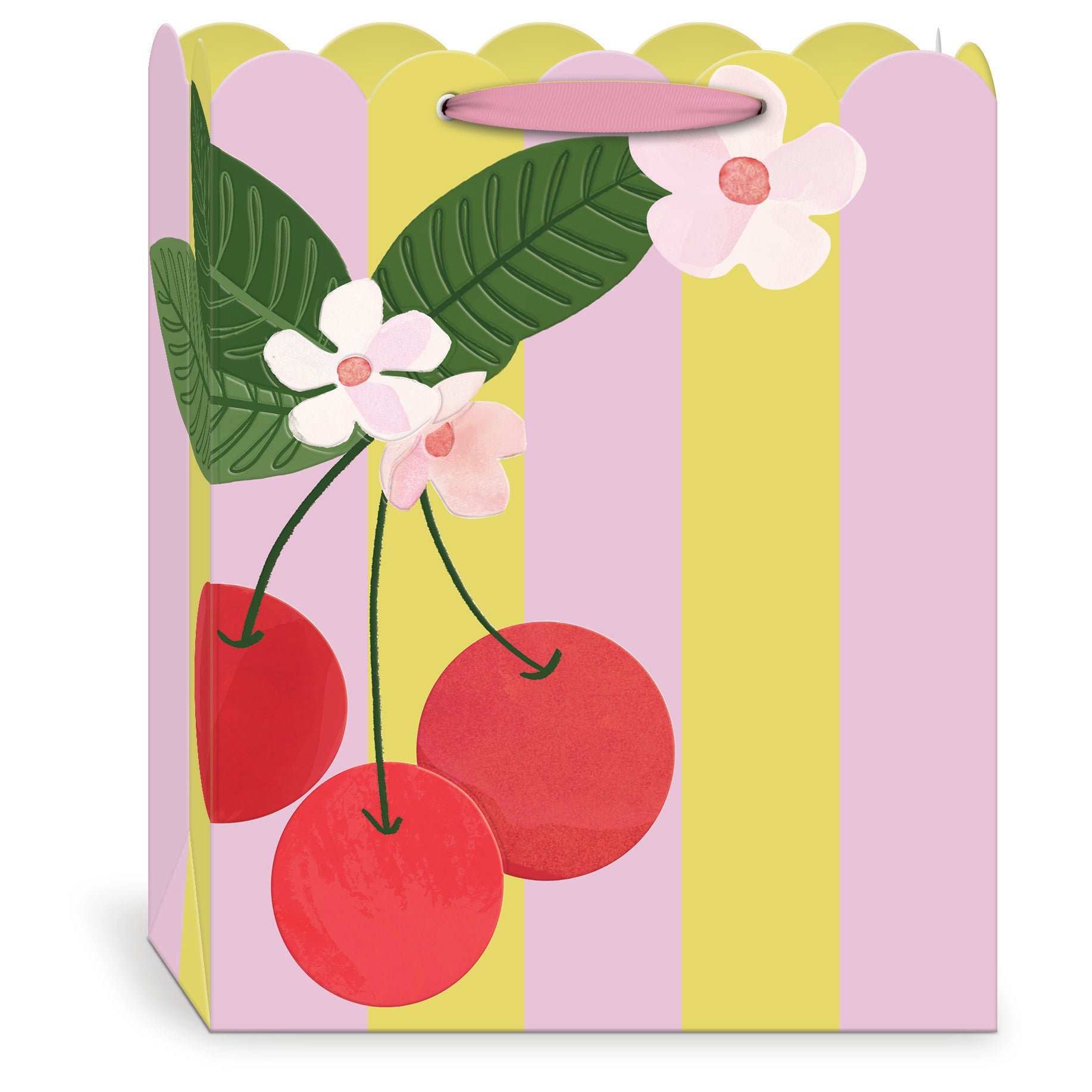 FRUIT AND FLEUR CHERRIES GIFTBAG by Punch Studio