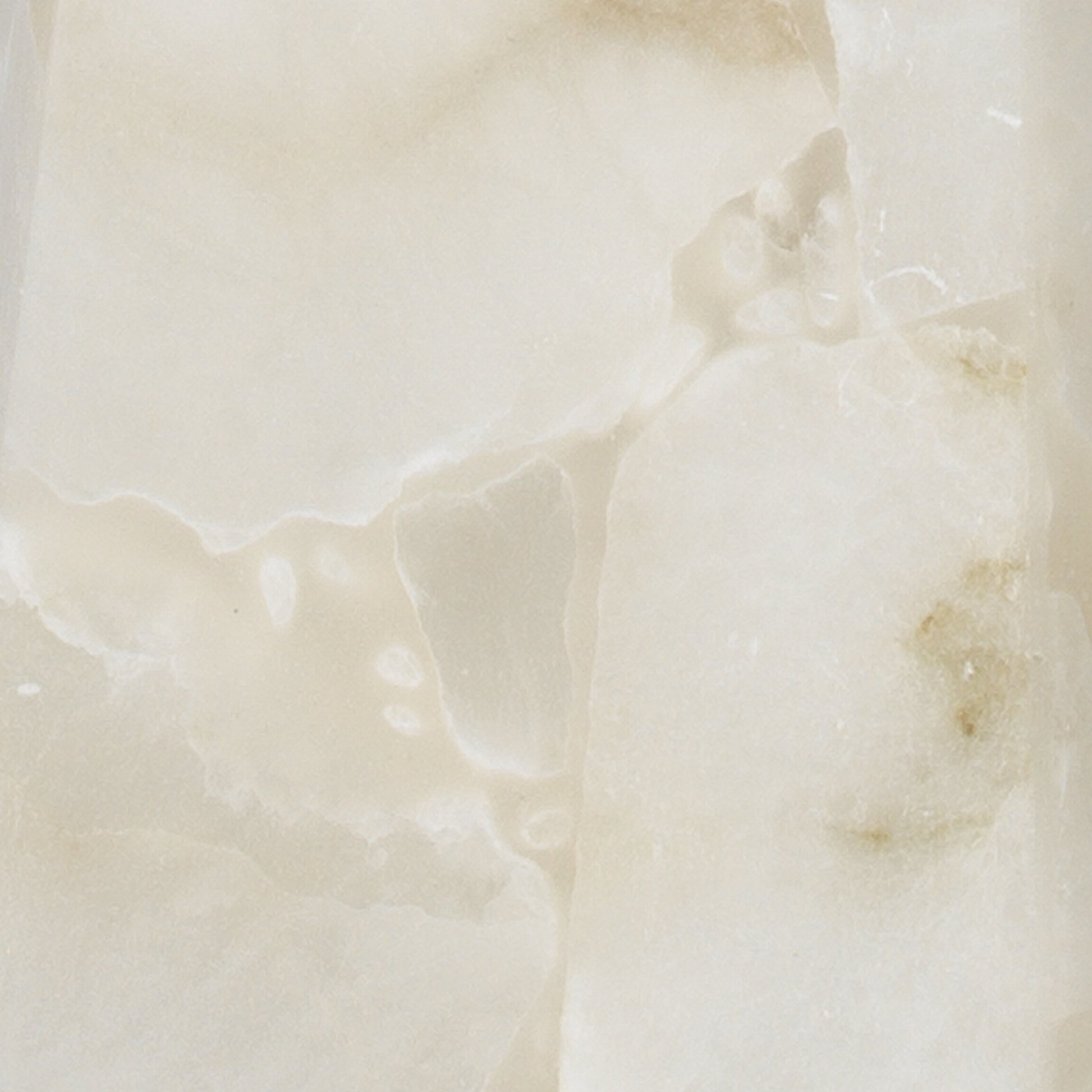Borealis Alabaster Tall Hexagon 1-Light Pendant by Jamie Young