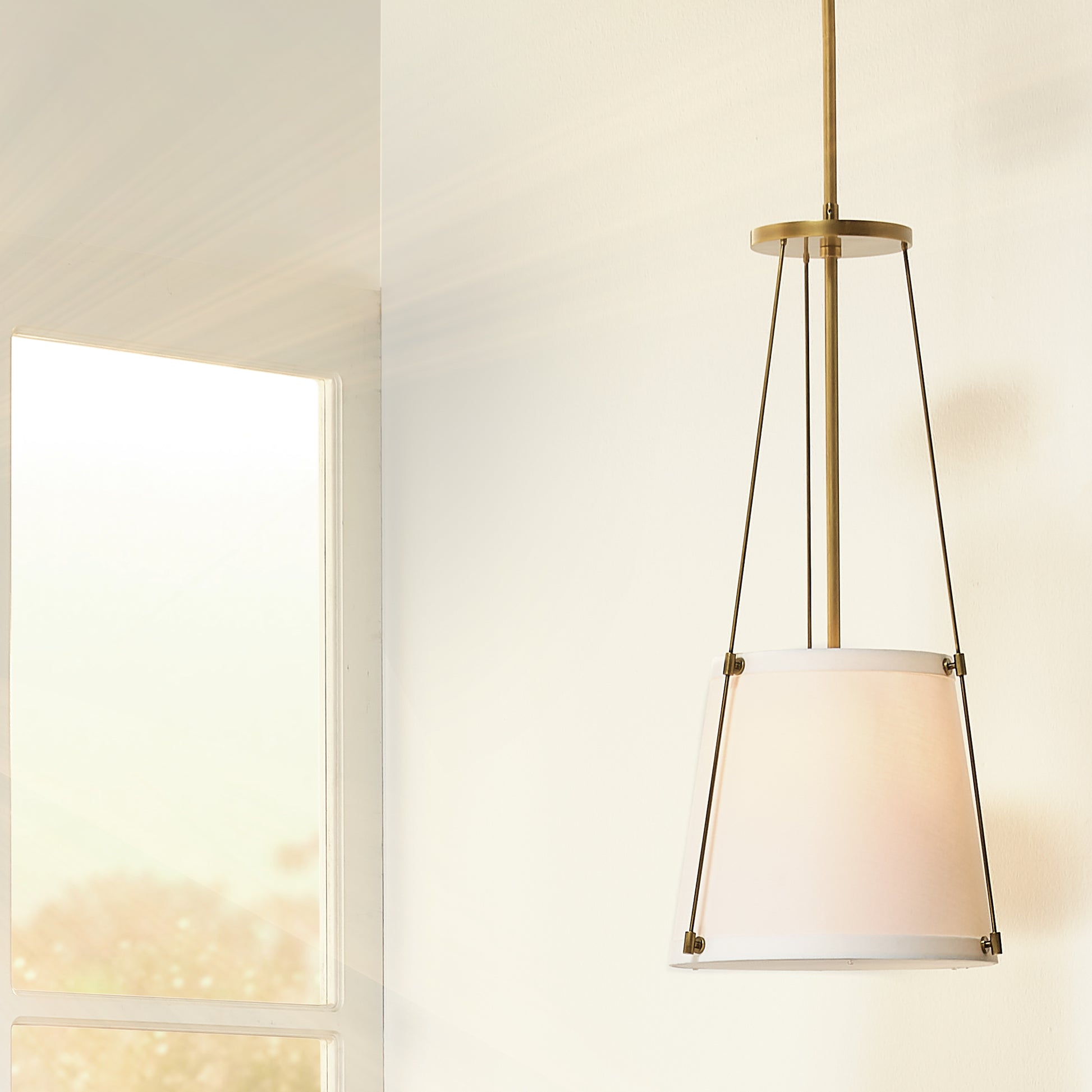 California Metal 1-Light Pendant by Jamie Young