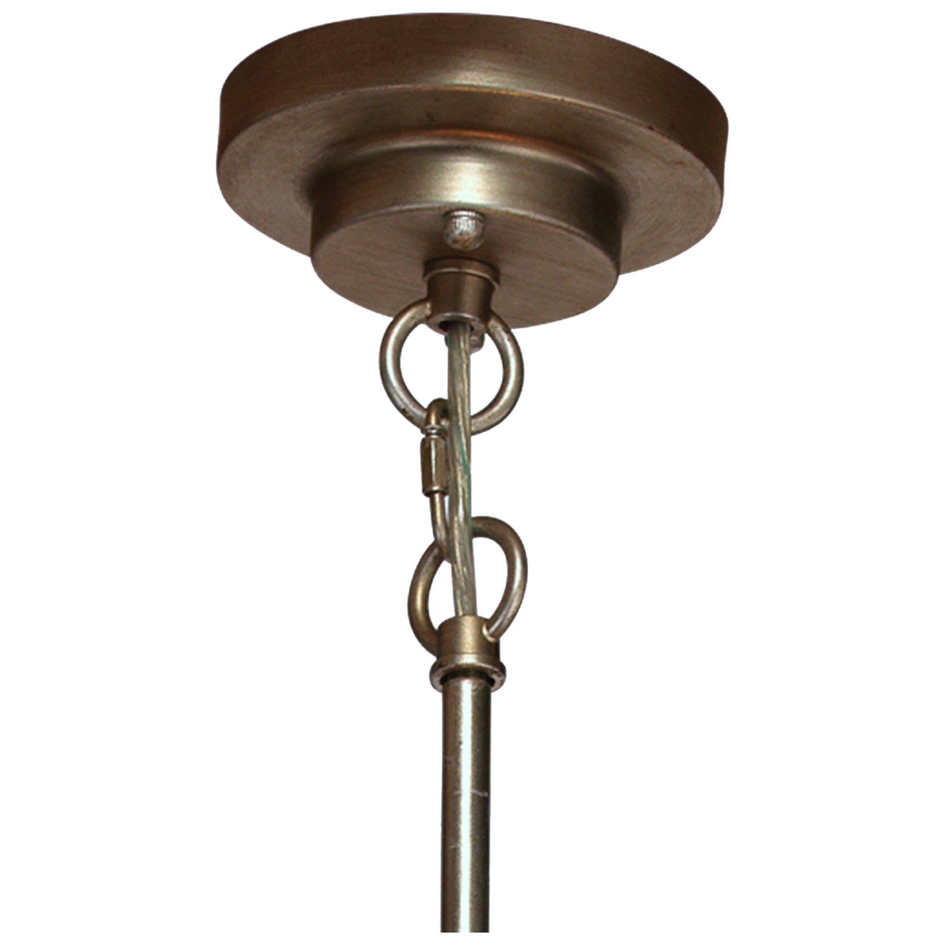 Calypso Three Tier 4-Light Iron Chandelier by Jamie Young