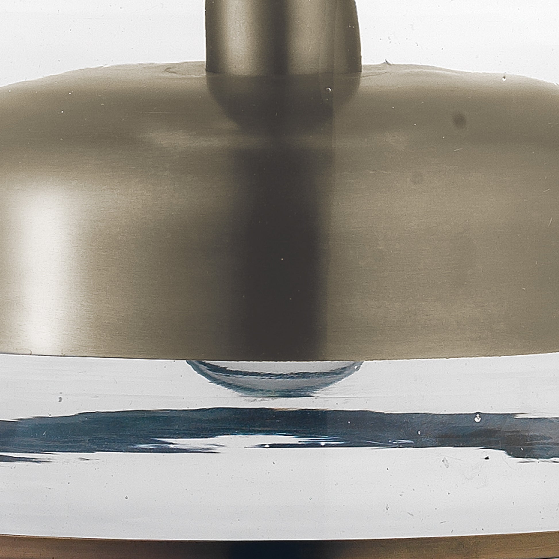 Clyde Glass 1-Light Metal and Glass Pendant by Jamie Young