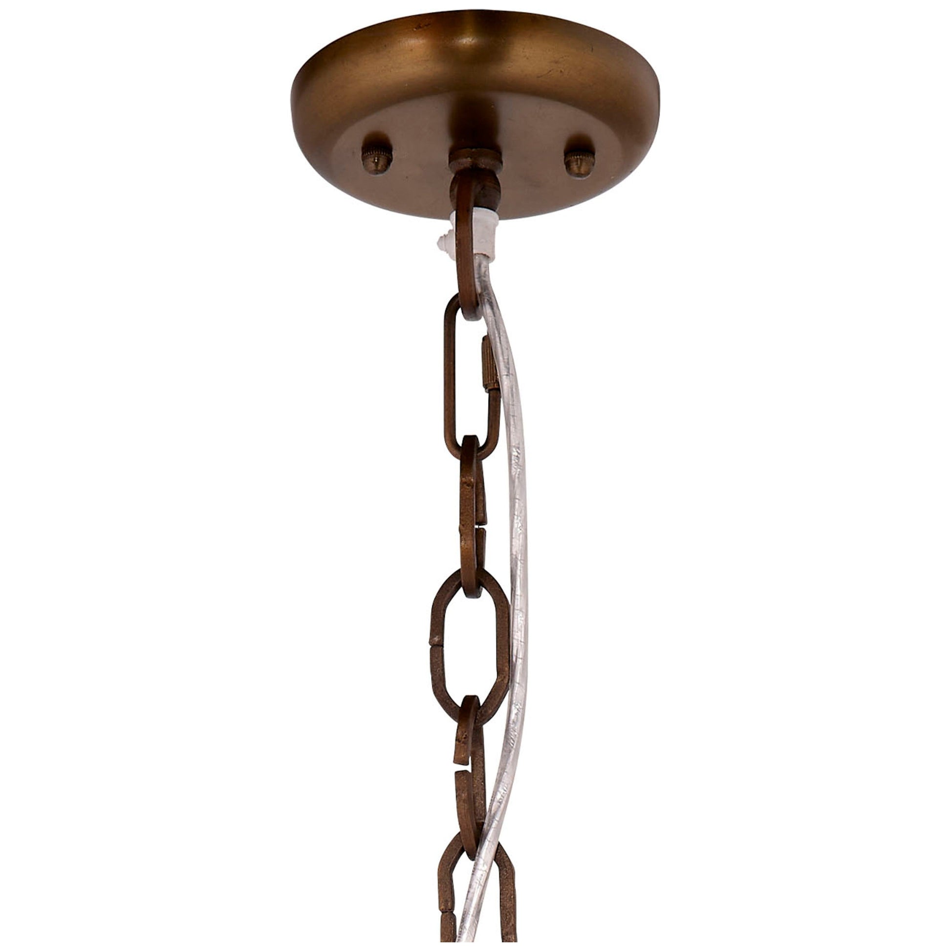Creekside 1-Light Beaded Pendant, Slate Blue by Jamie Young