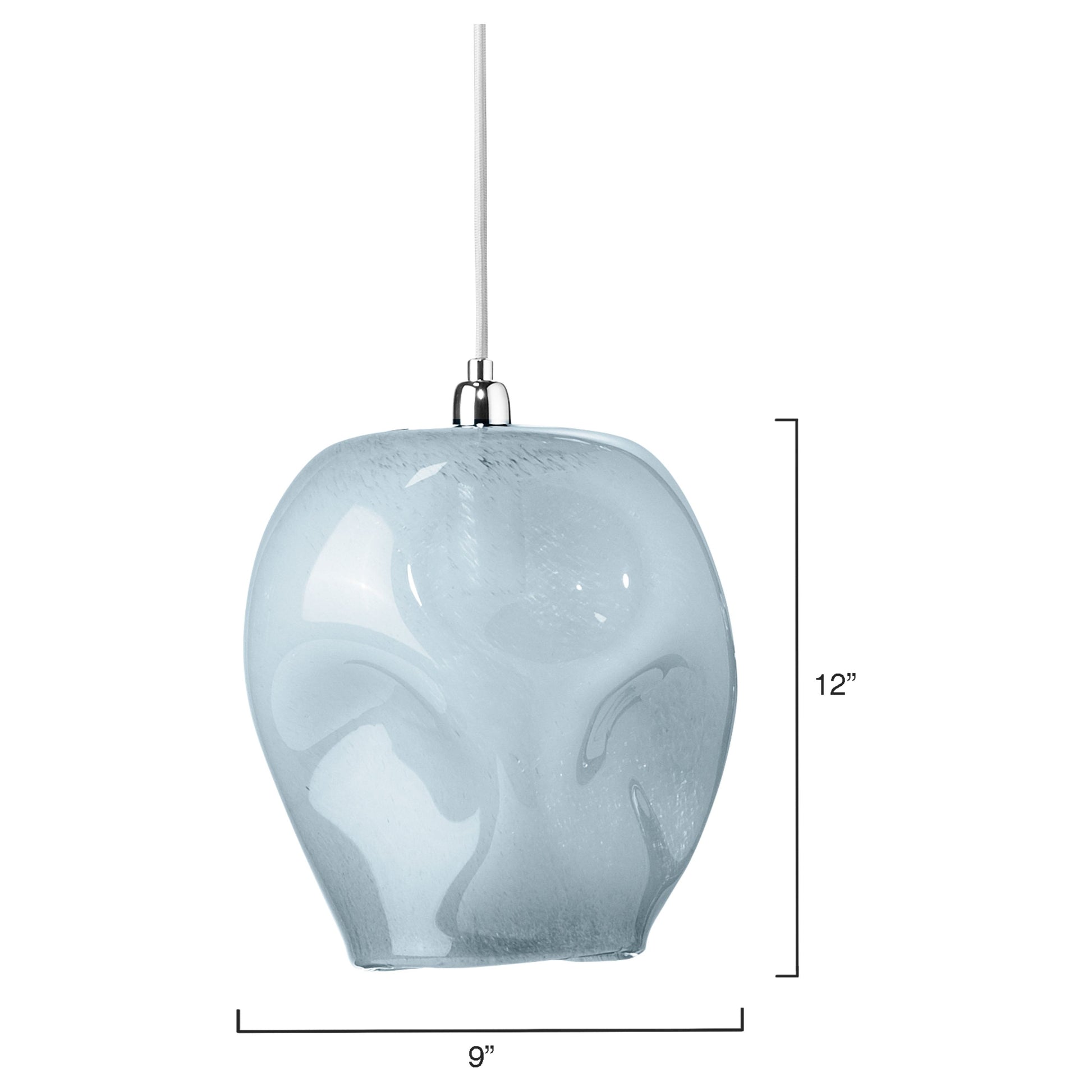 Dimpled Glass Pendant by Jamie Young