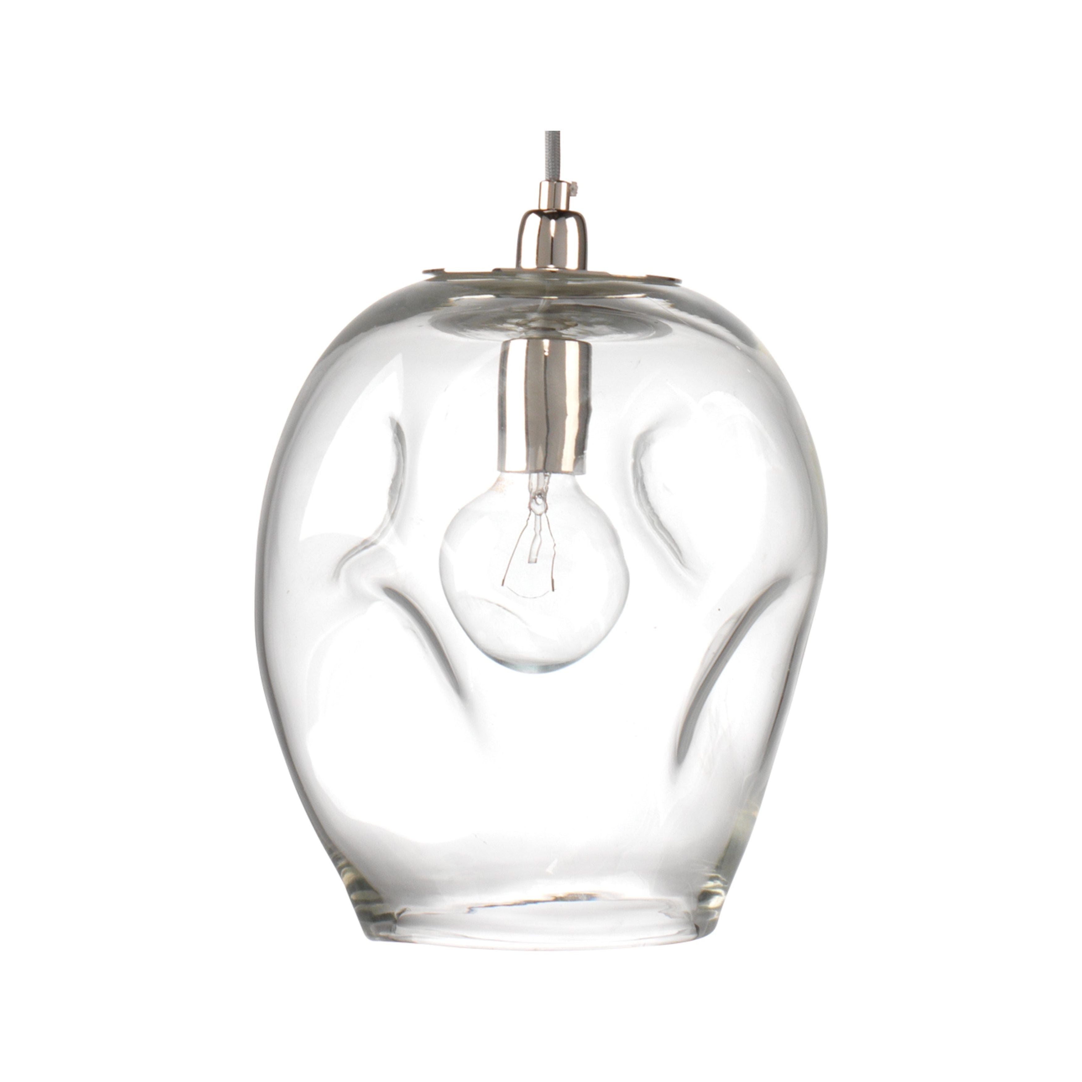Dimpled Glass Pendant by Jamie Young