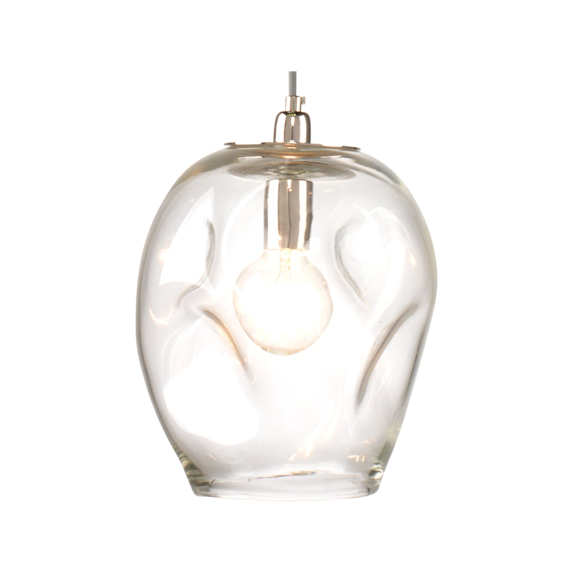 Dimpled Glass Pendant by Jamie Young