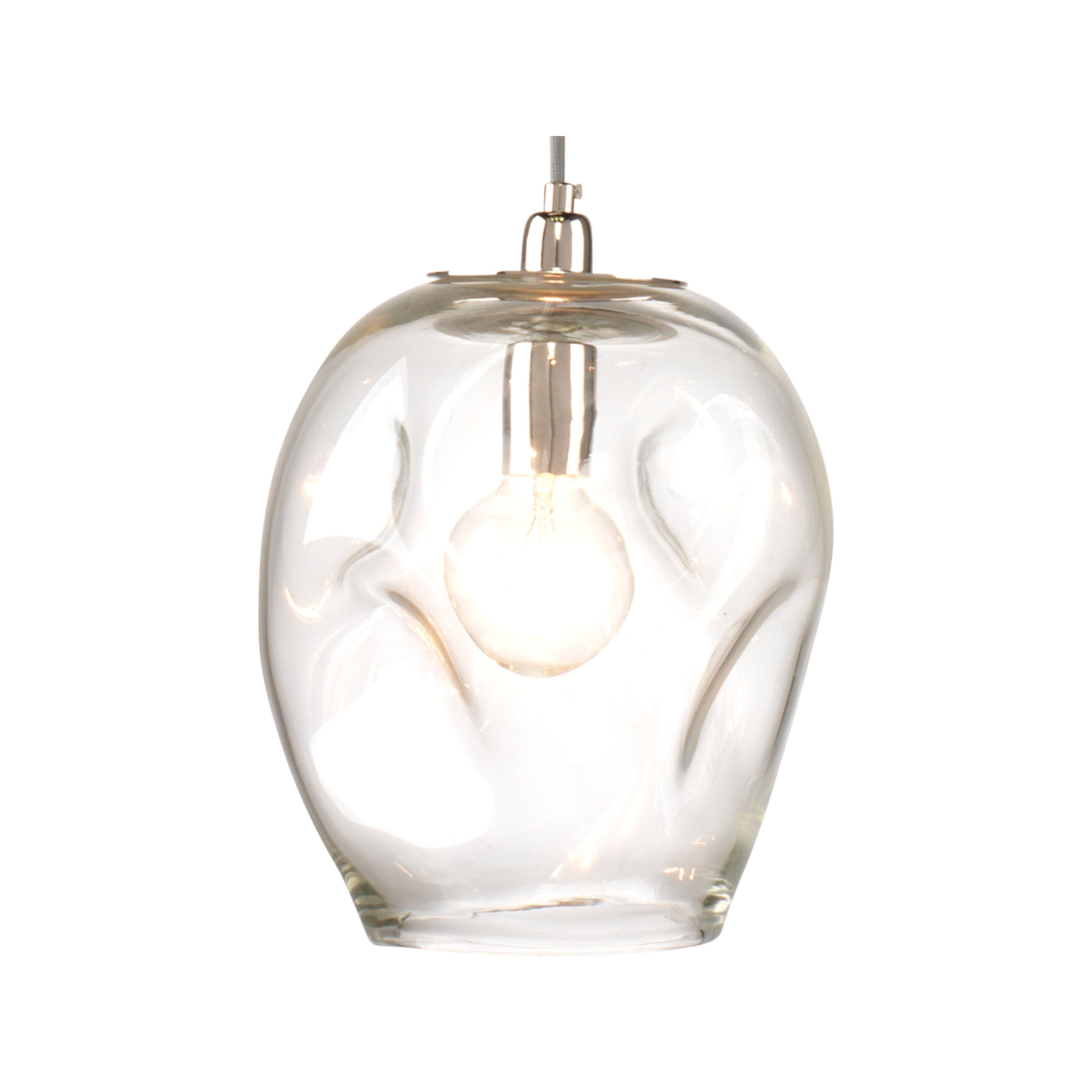Dimpled Glass Pendant by Jamie Young