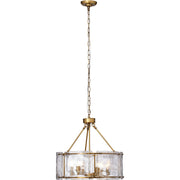 Glenn Large Round Metal 6-Light Chandelier by Jamie Young