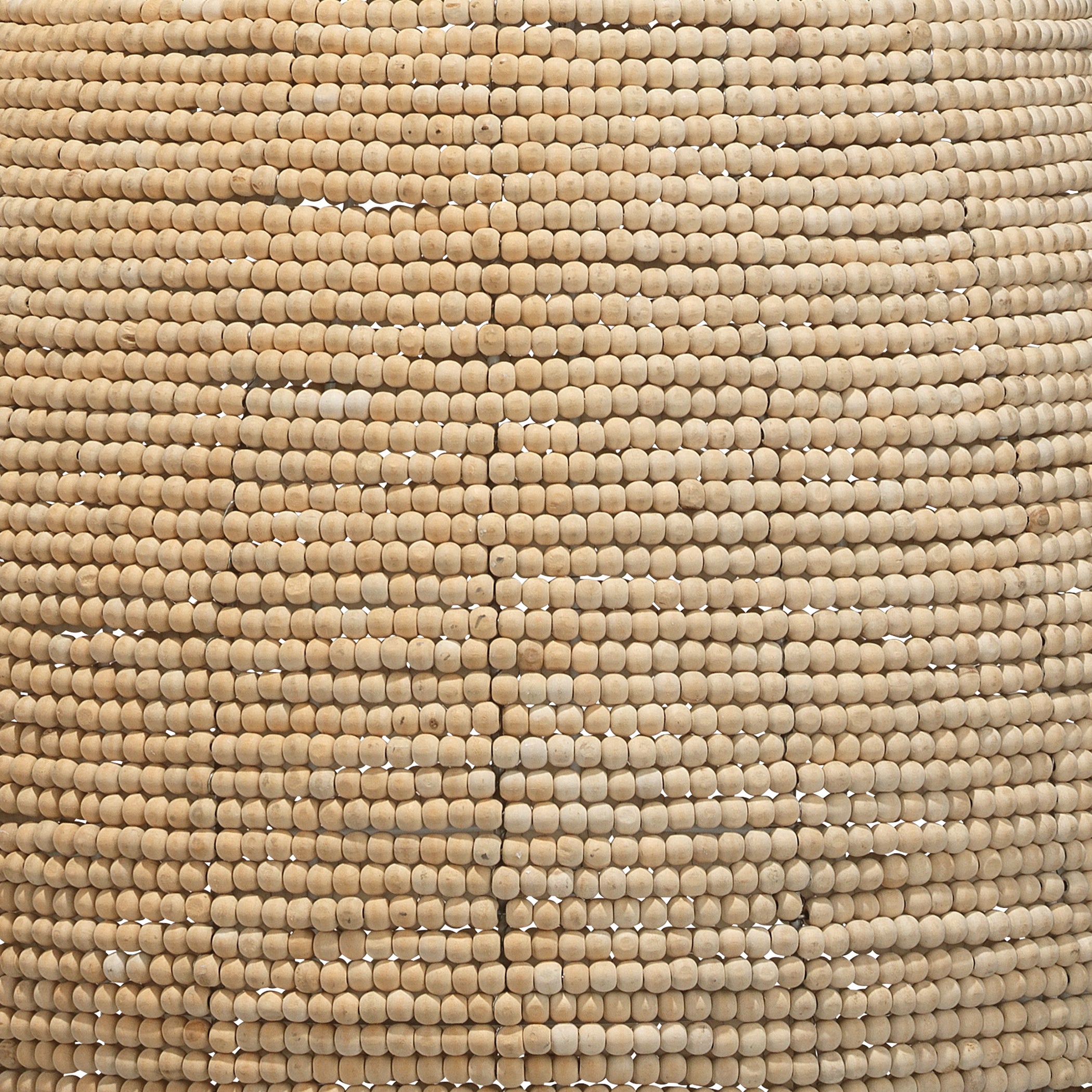 Gulf Wood Beaded 1-Light Pendant by Jamie Young