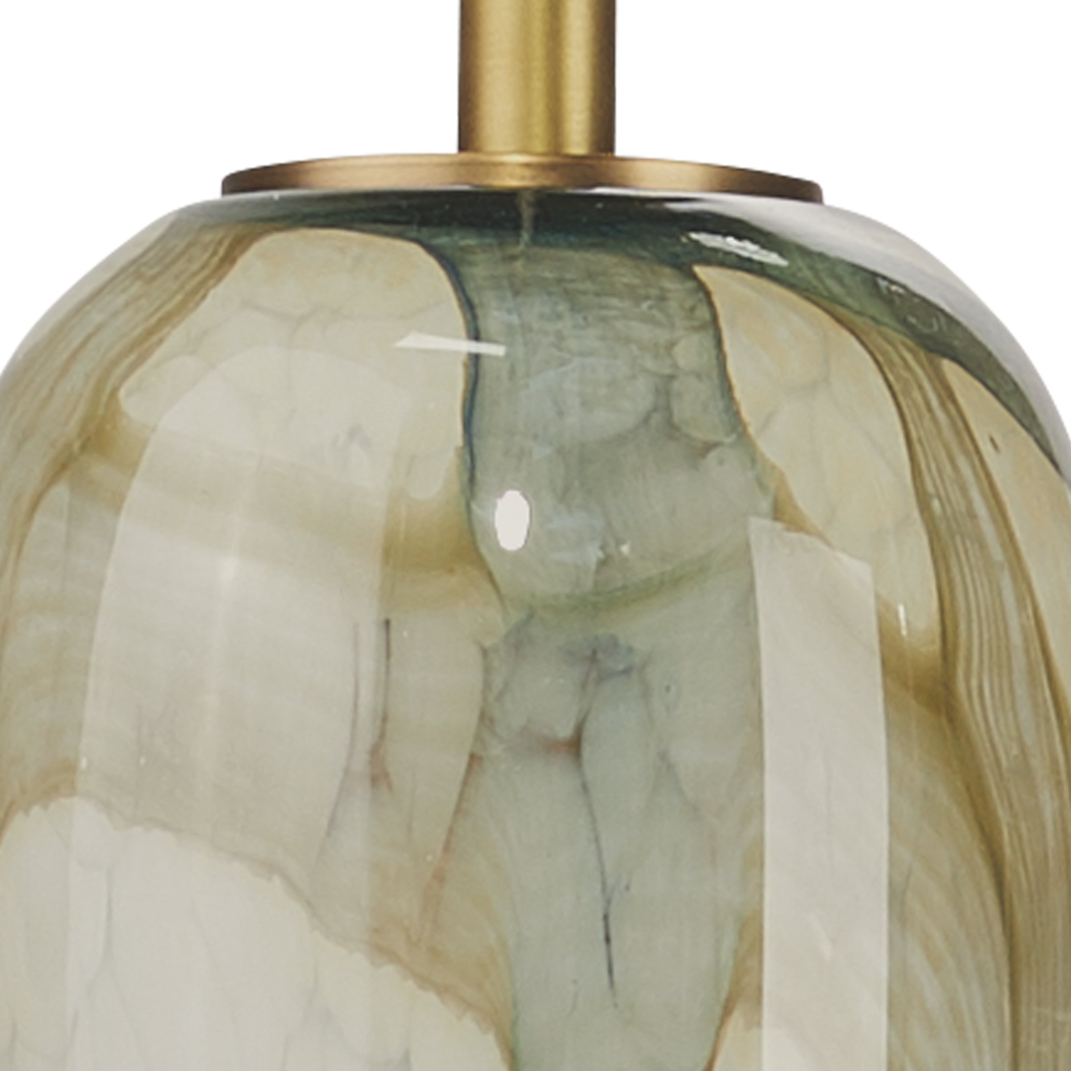 Helen Glass 1-Light Pendant by Jamie Young