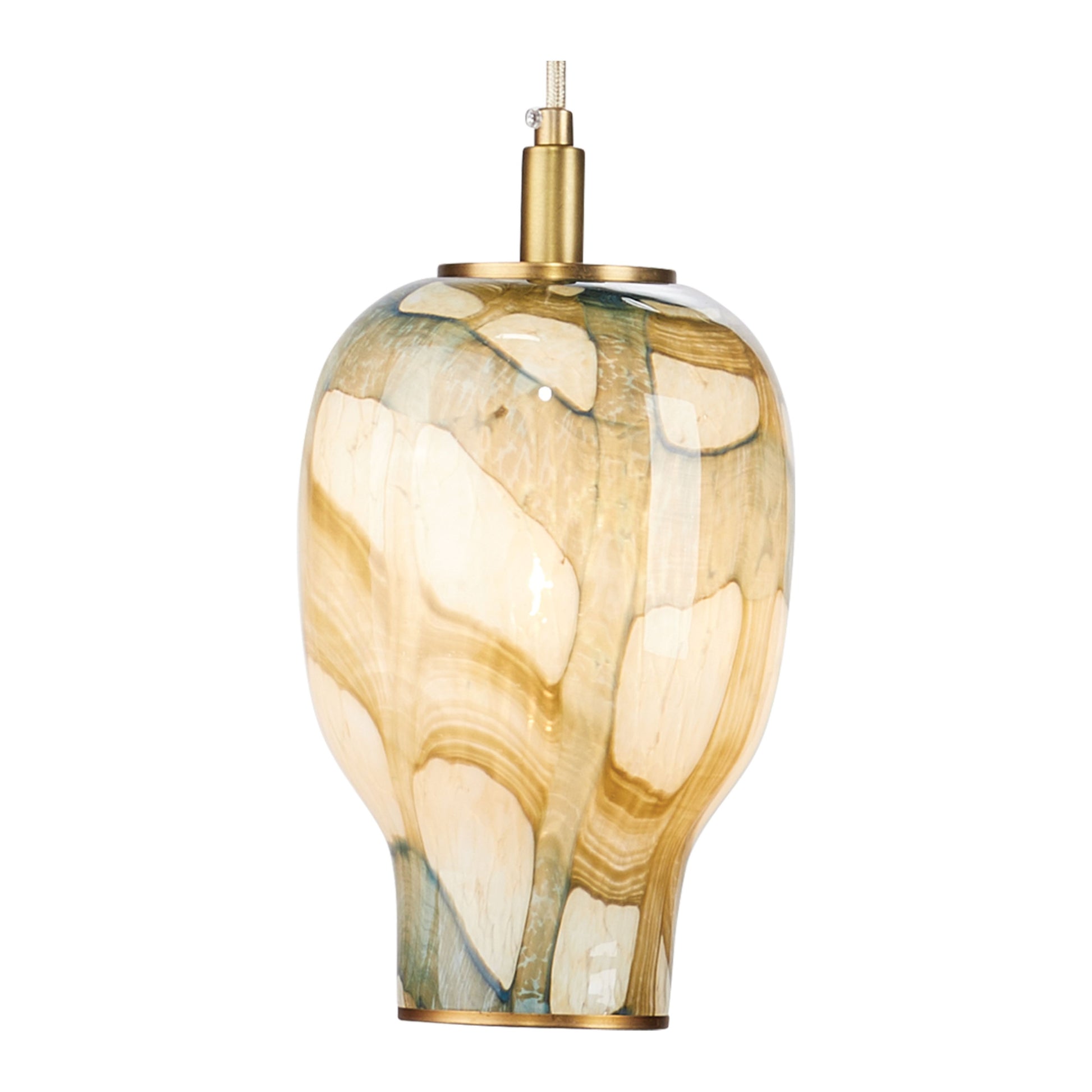 Helen Glass 1-Light Pendant by Jamie Young