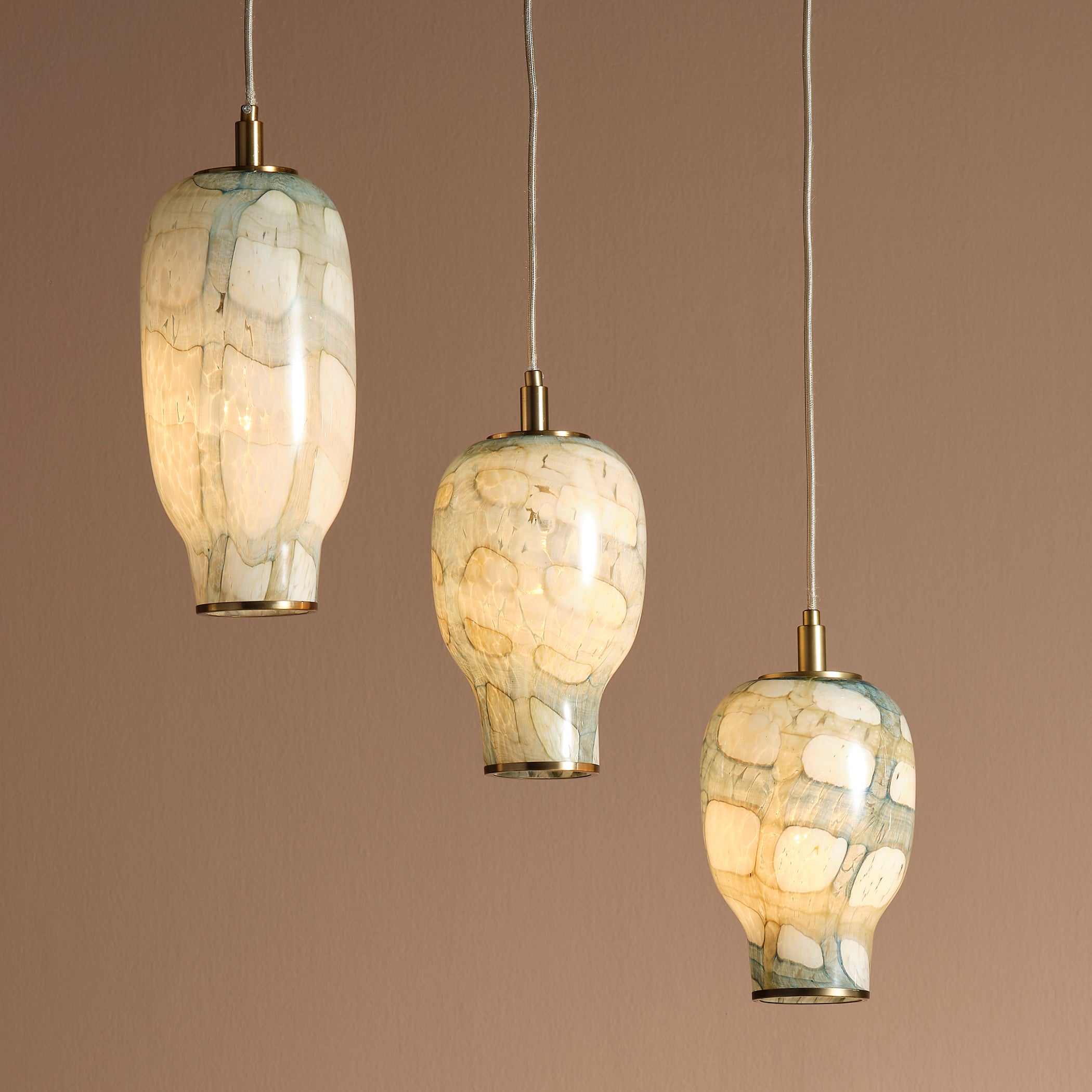 Helen Glass 1-Light Pendant by Jamie Young