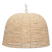 High Tide Wood Beaded 1-Light Pendant by Jamie Young