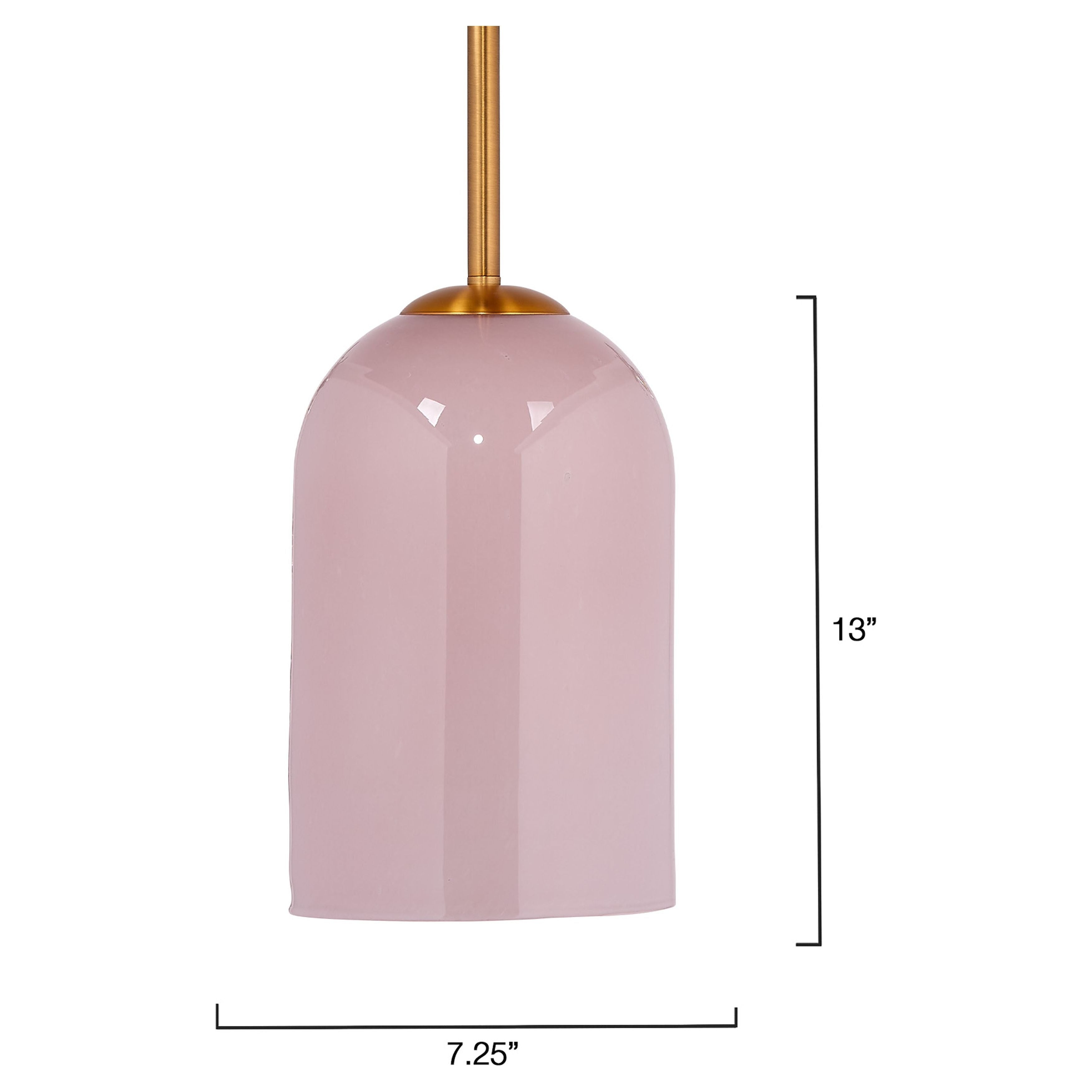 Holt 1-Light Glass Pendant by Jamie Young